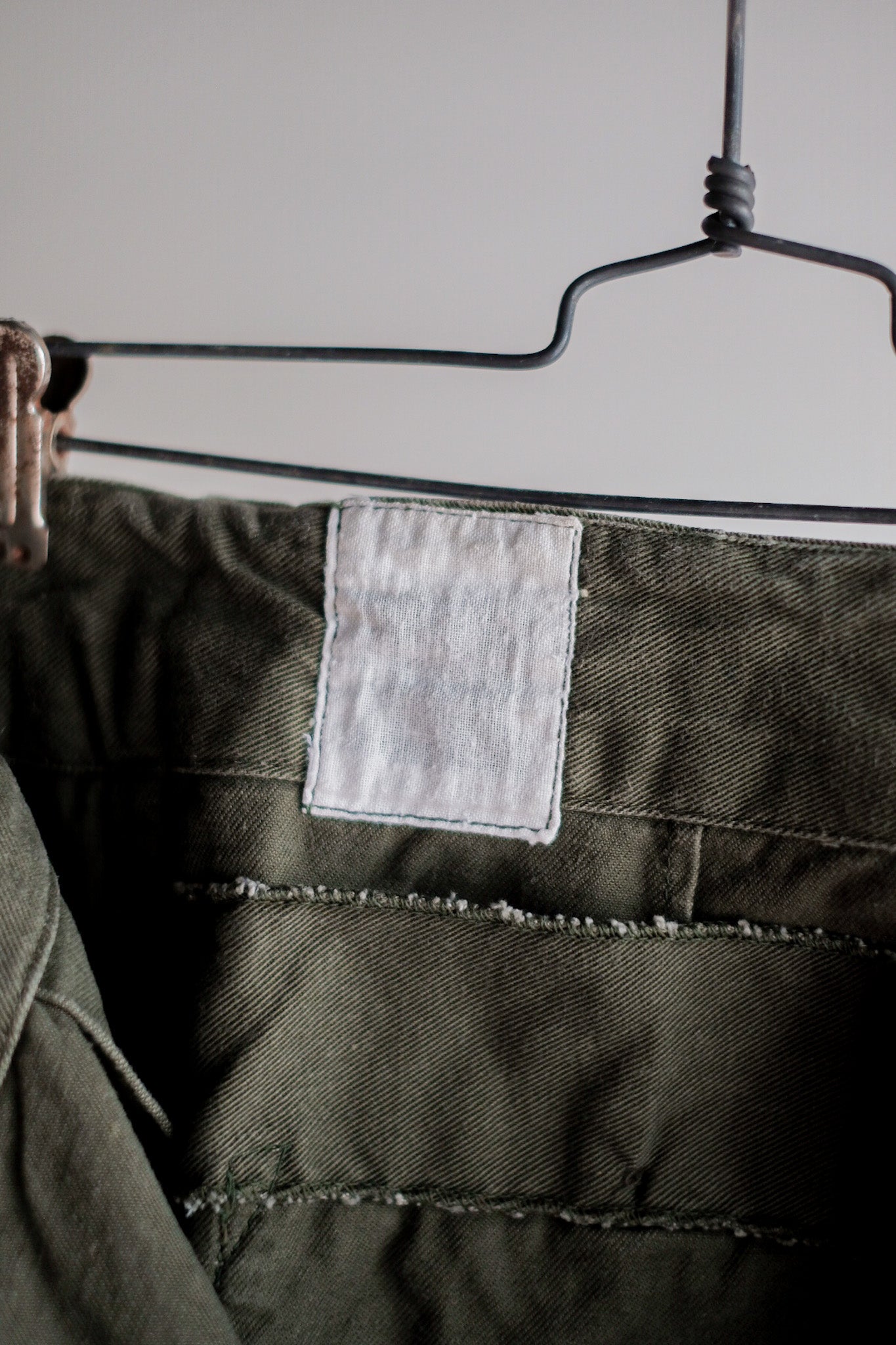【~60's】British Army Green Drill Trousers