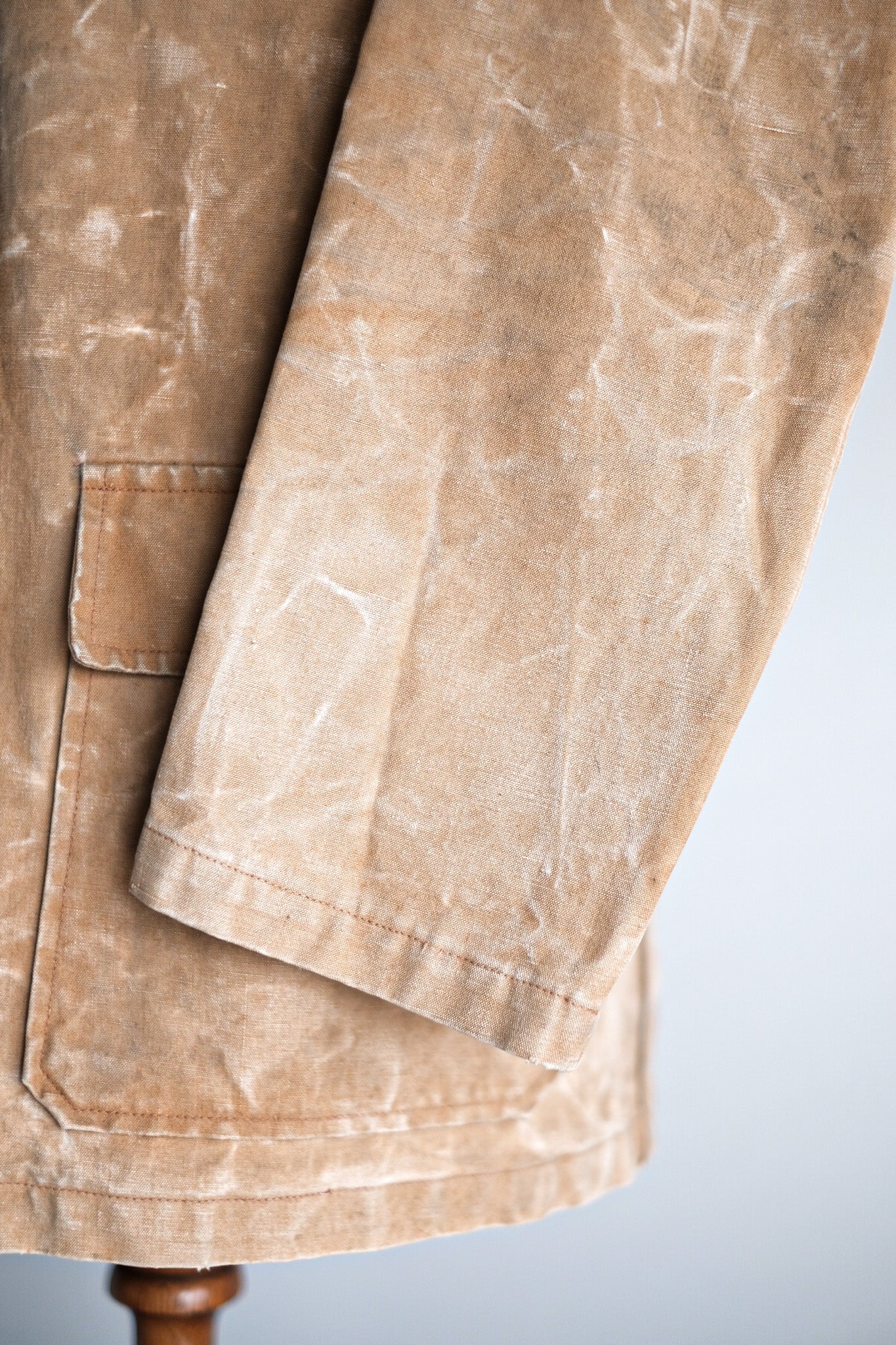 【~40's】French Vintage Cotton Canvas Hunting Jacket