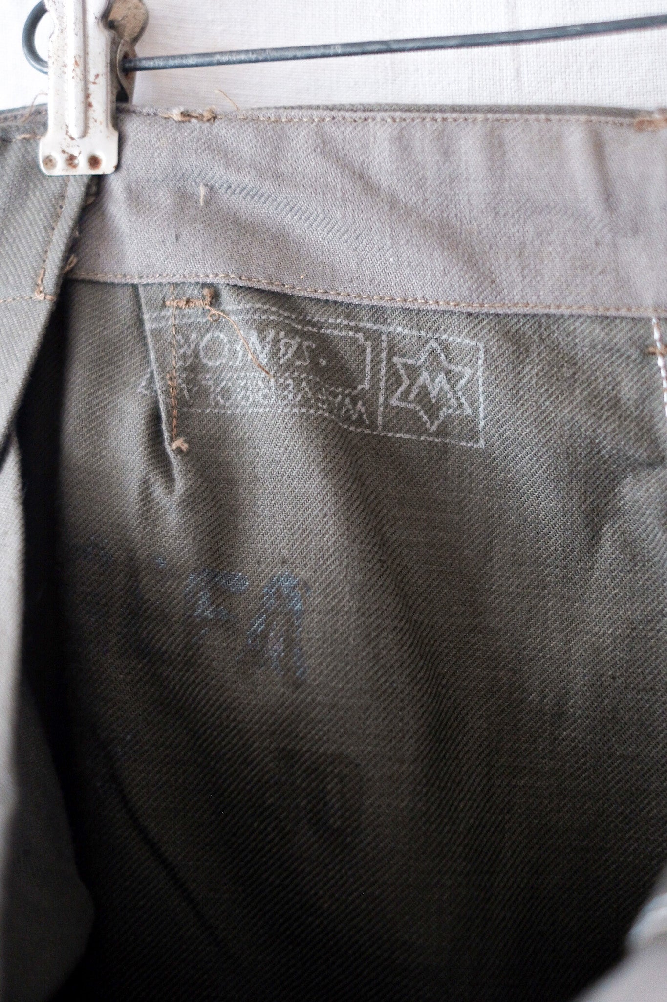 【~50's】Swedish Army M39 Trousers "Dead Stock"