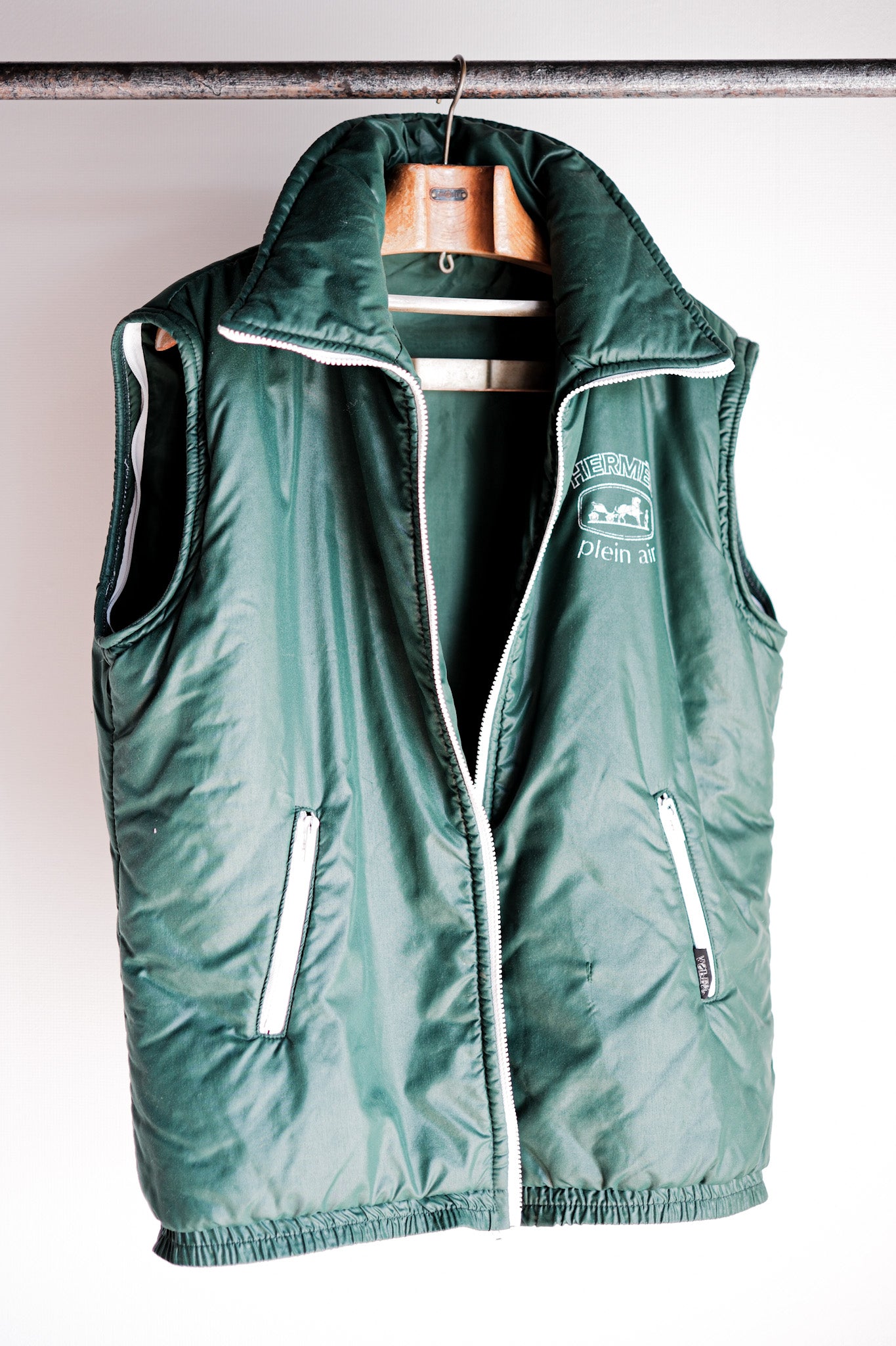 【~80's】Old Hermès Paris Plein Air 2-Way Jacket