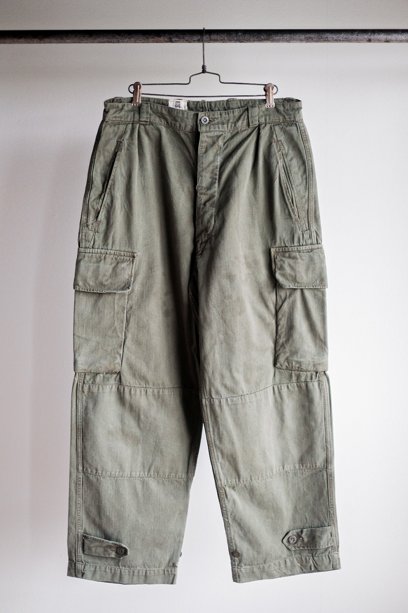 【~60's】French Air Force M47 Field Trousers Size.84C