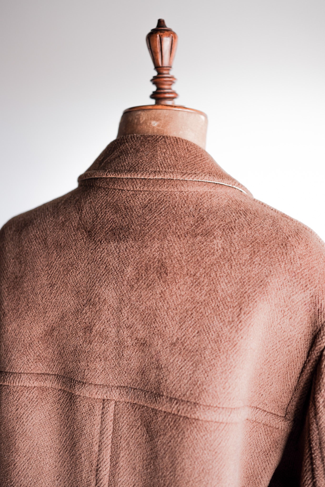 【~90's】Old INVERTERE Wool Jacket With Chin Strap "Moorbrook"