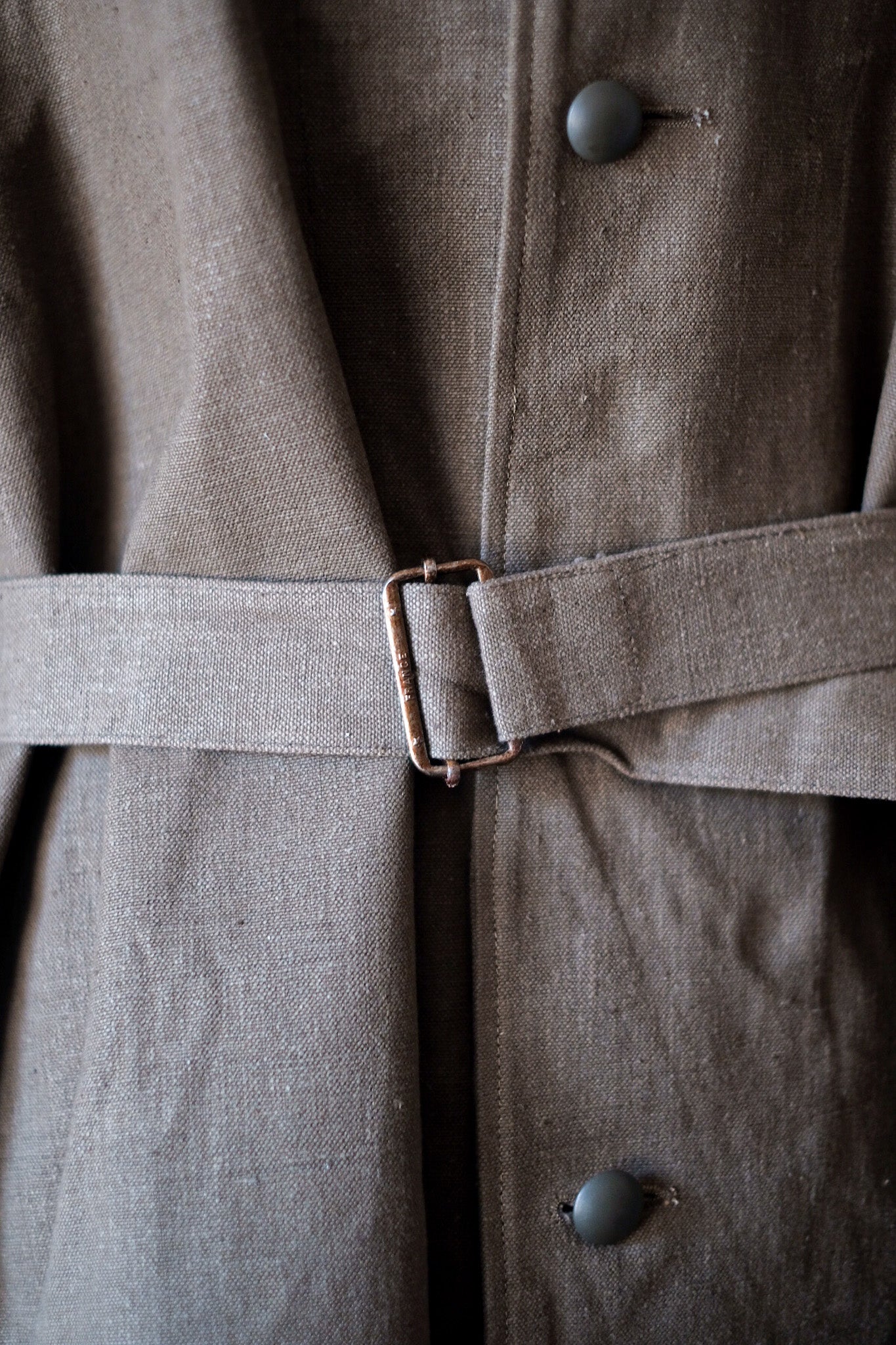 【~50's】French Army M35 Motorcycle Coat Size.2 "Dead Stock"