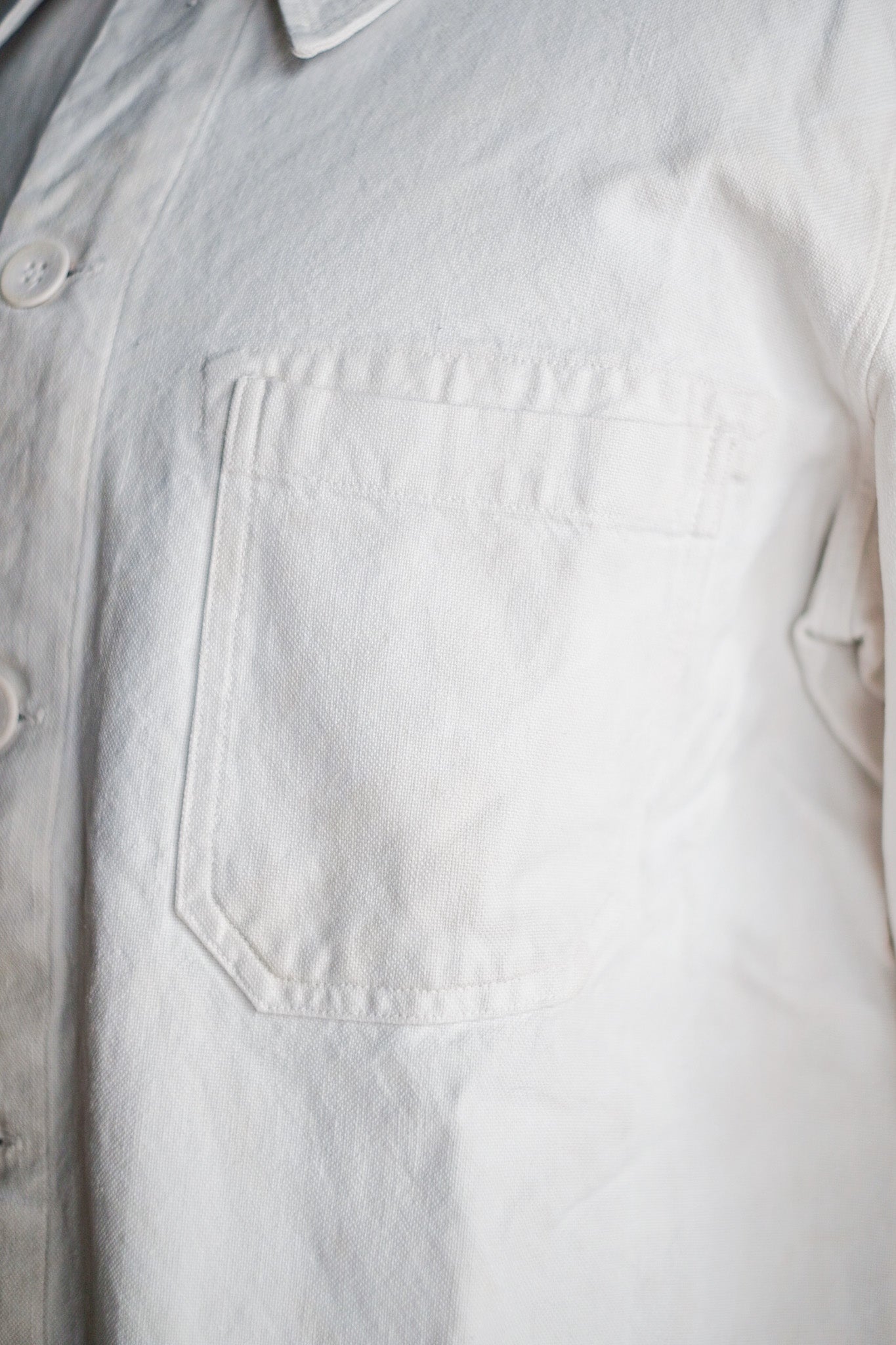 【~30's】German Vintage Linen Work Jacket