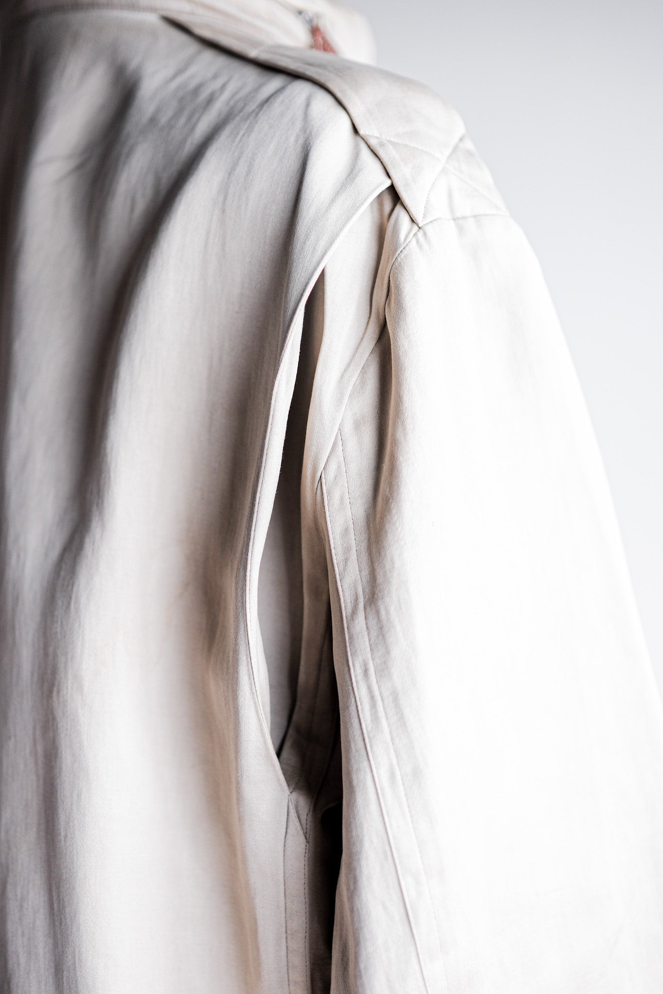 【~00's】Old Hermès Paris Linen Jacket by Martin Margiela Size.42