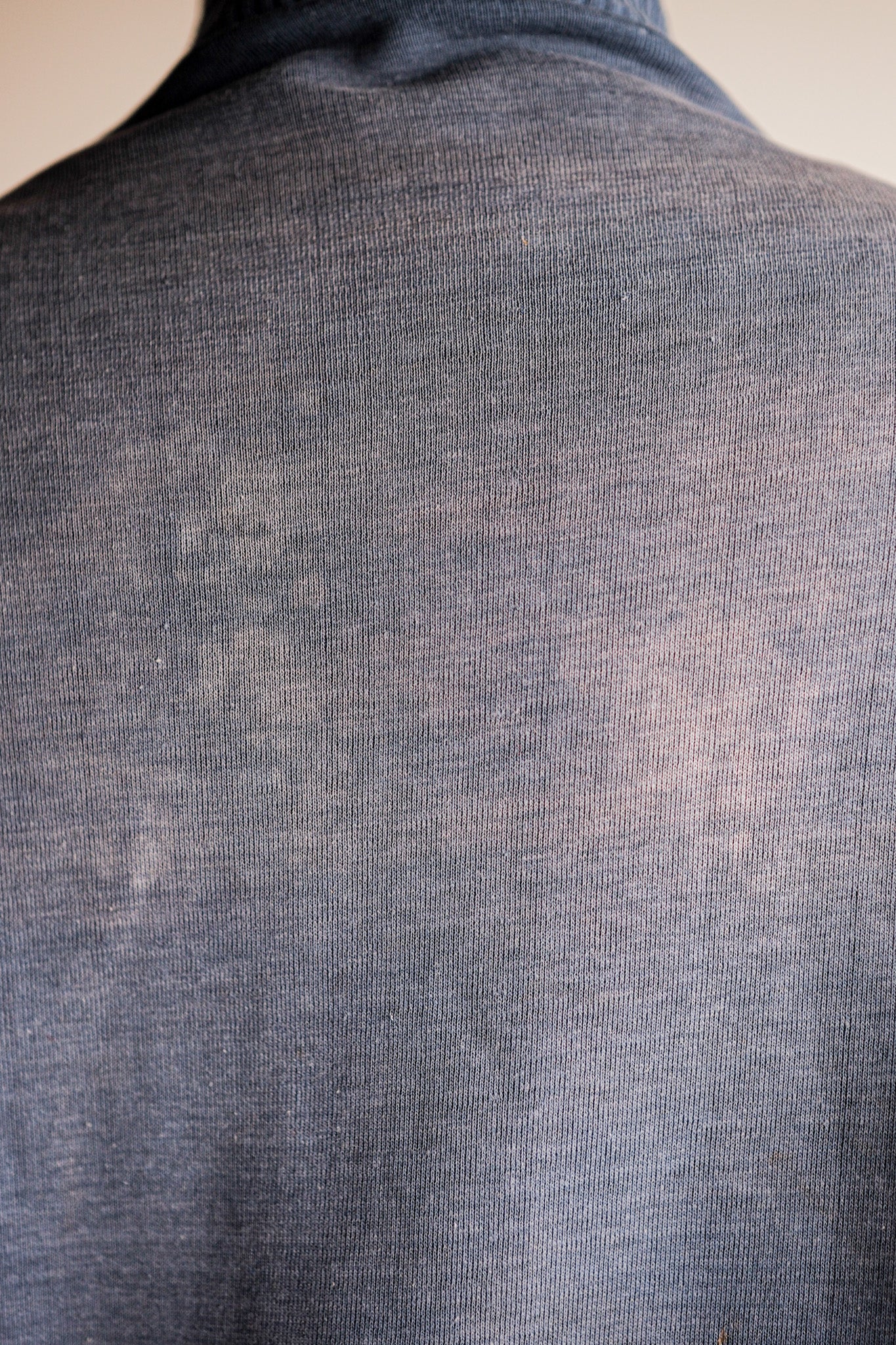 【~60's】French Vintage Full Zip Cotton Sweatshirt