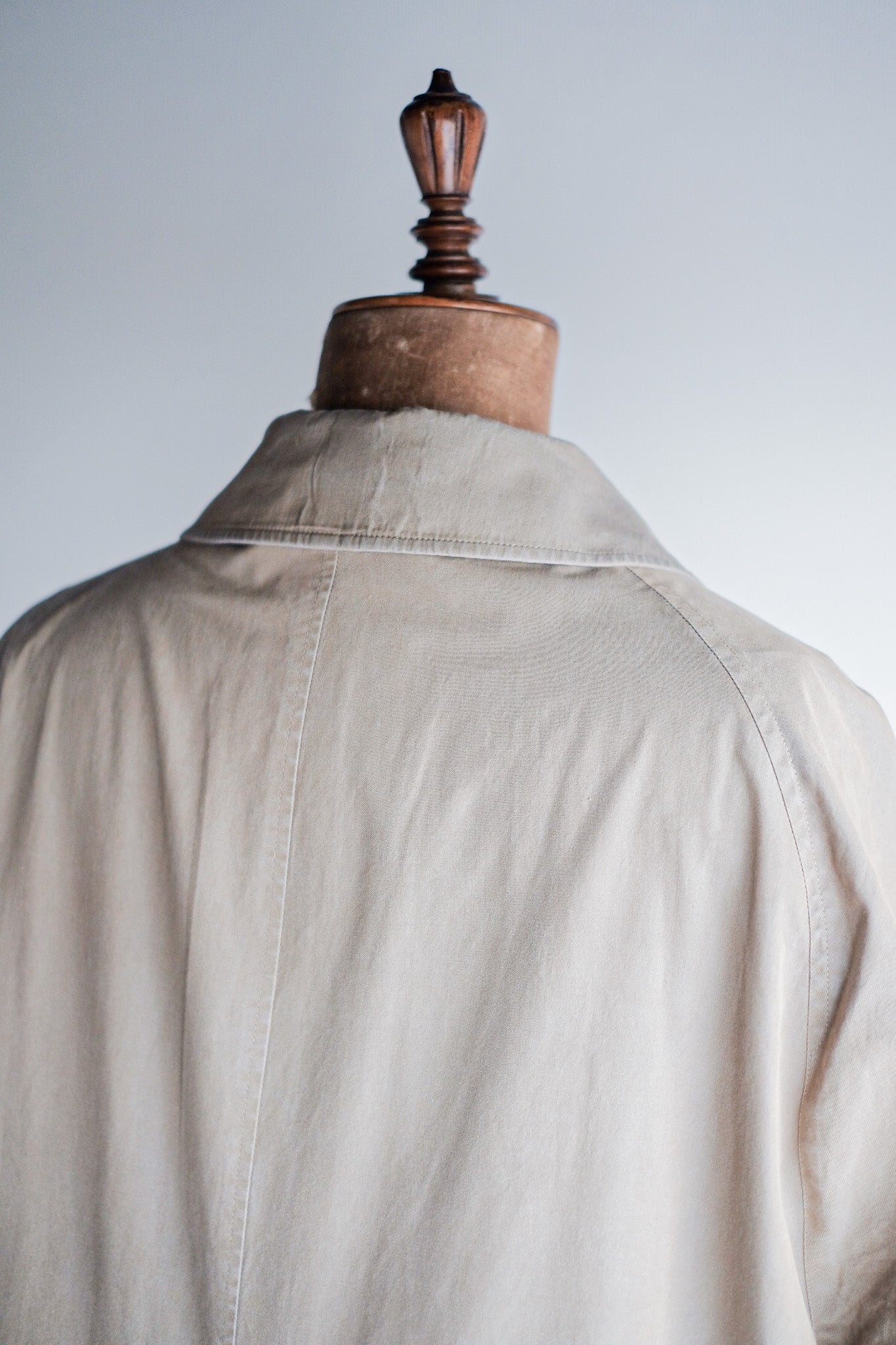 【~80's】Vintage Burberry's Single Raglan Rider Coat C100