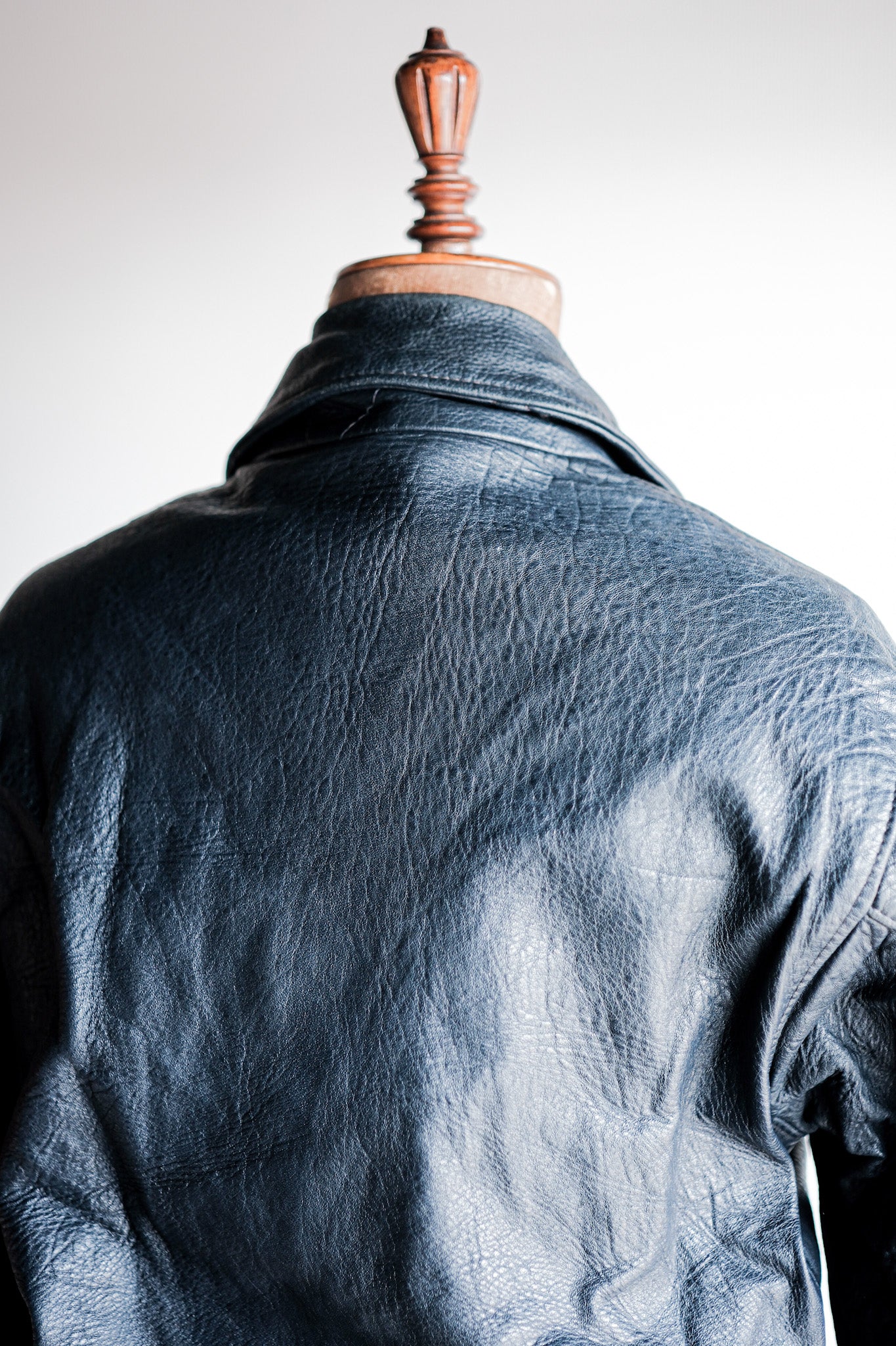【~70's】French Air Force Pilot Leather Jacket