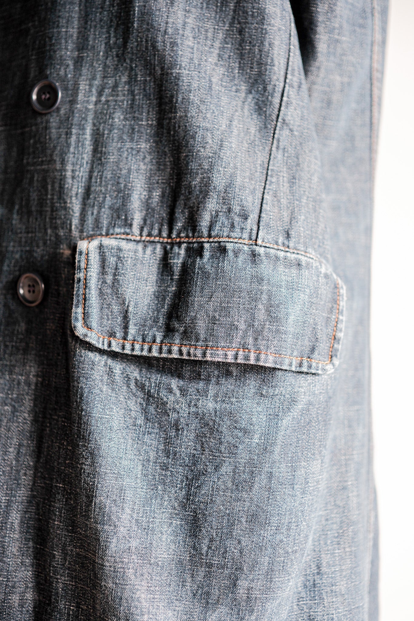 【~00’s】Old miu miu Double Breasted Denim Coat