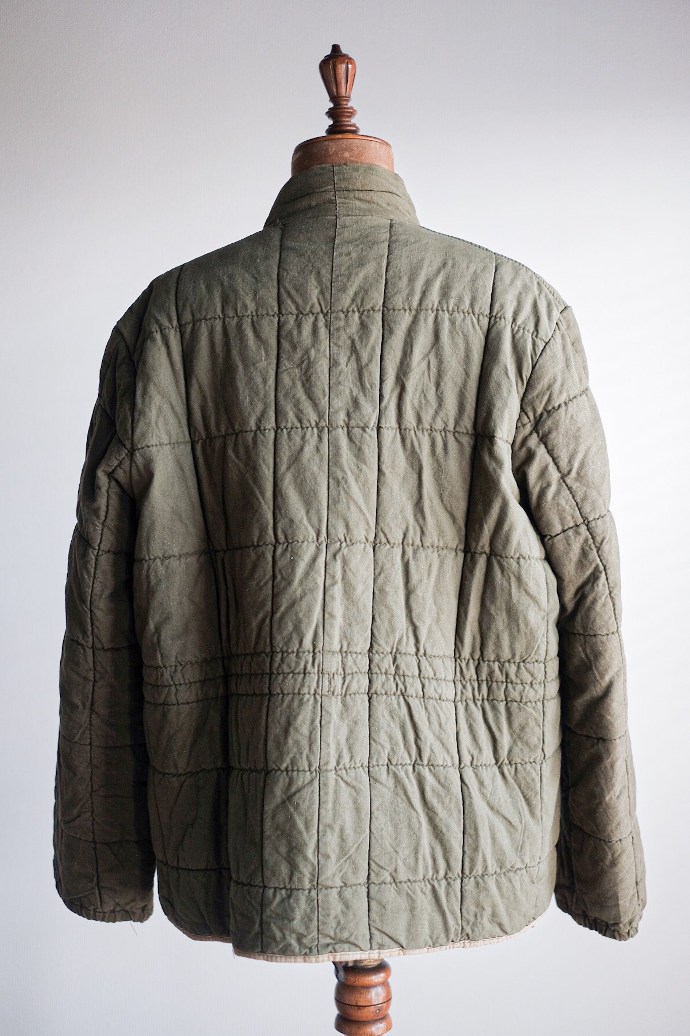 【~50's】French Army Quilted Liner Jacket Size.6