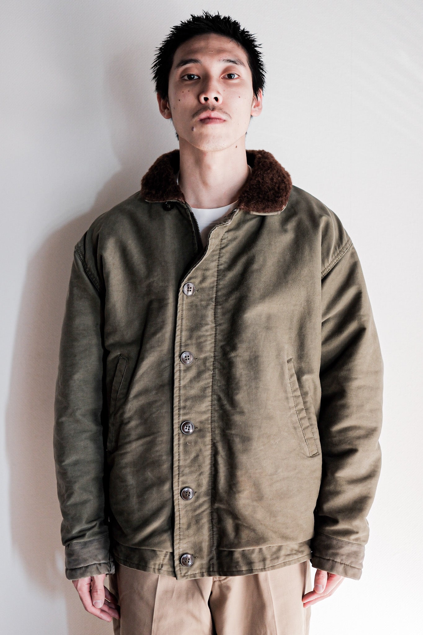 【~60's】French Navy Marine Nationale Deck Jacket