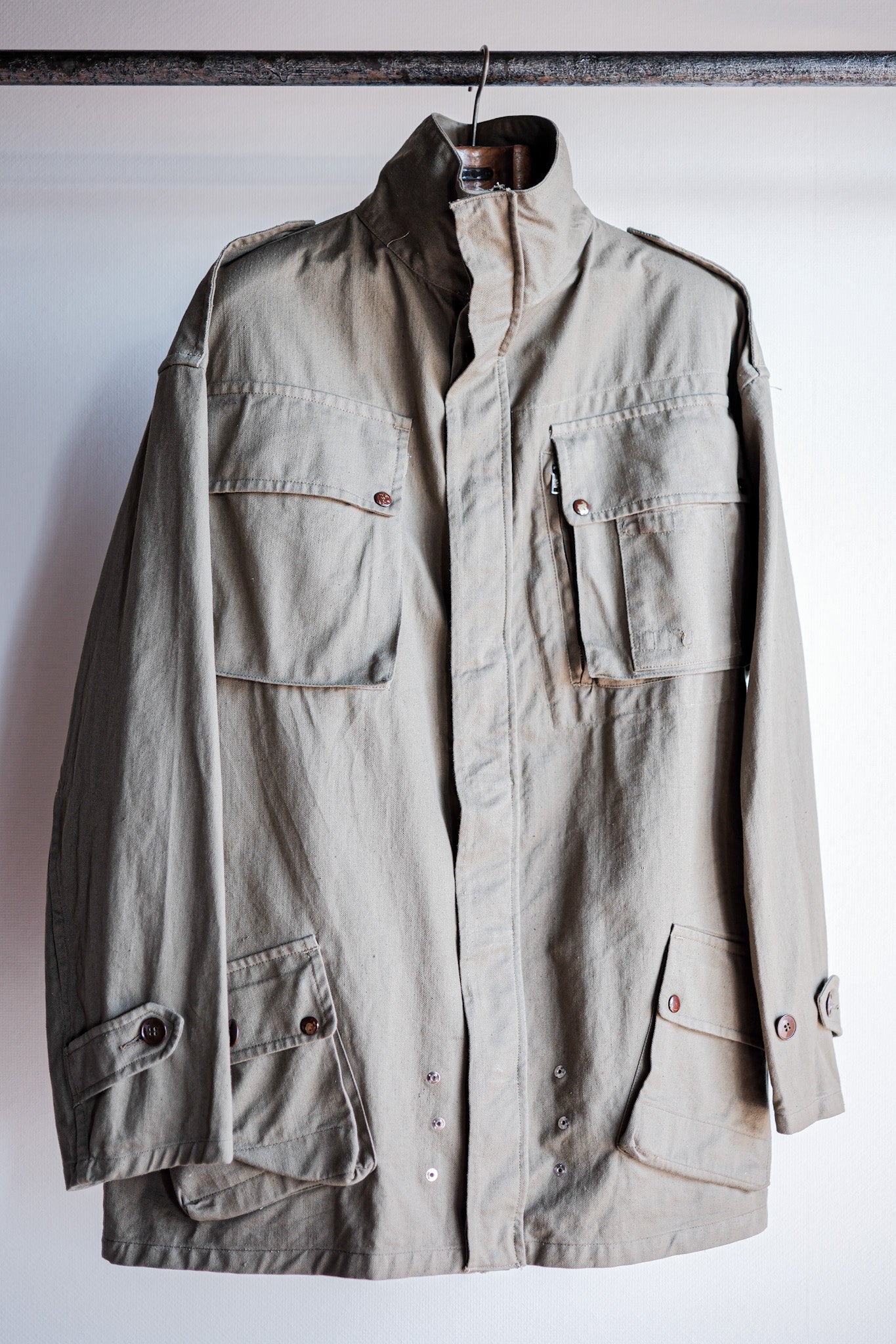 【~40's】French Army TAP47 Paratrooper Jacket "1st Type" "Dead Stock"