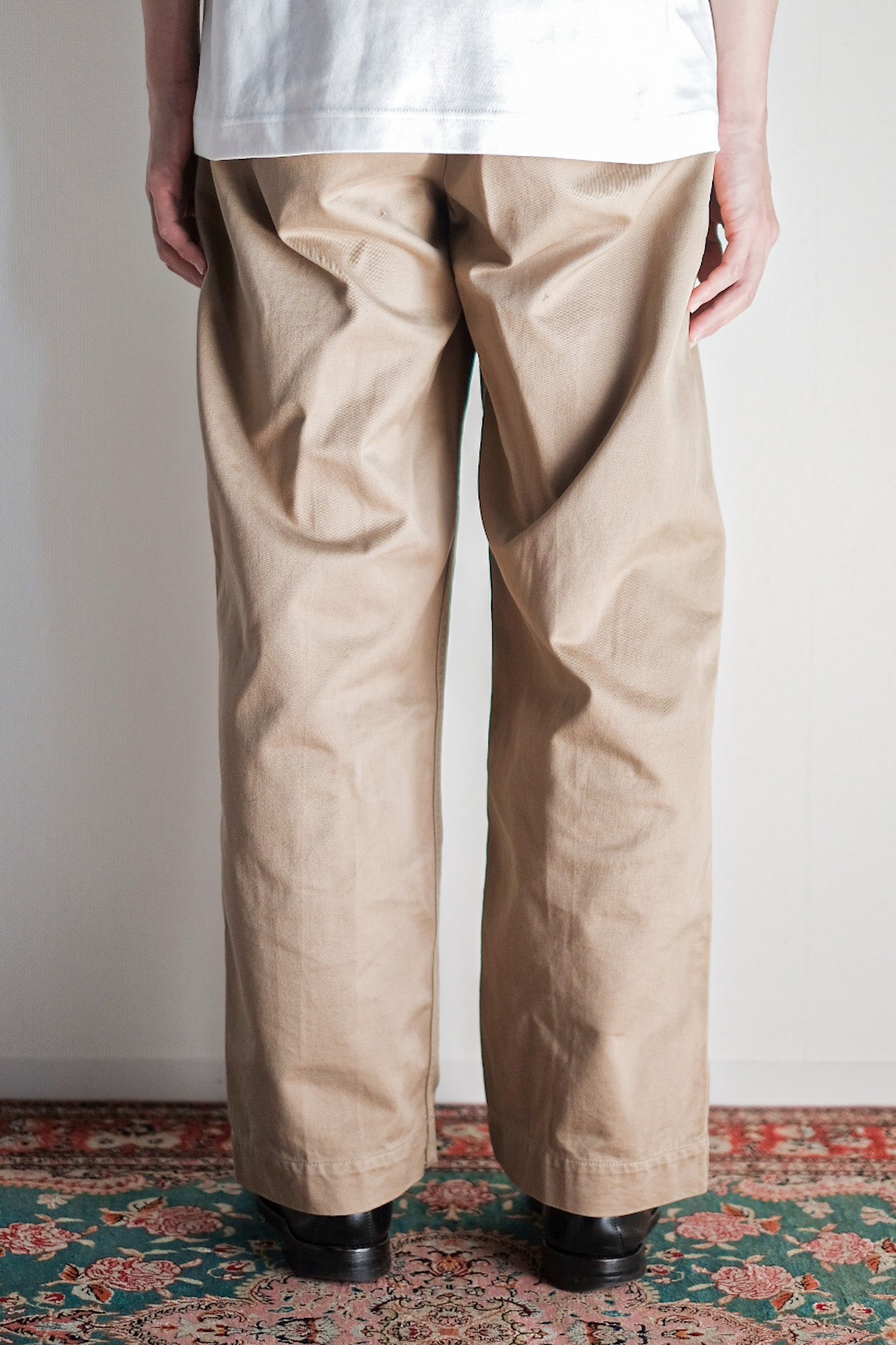 【~60's】French Army M52 Chino Trousers Size.21