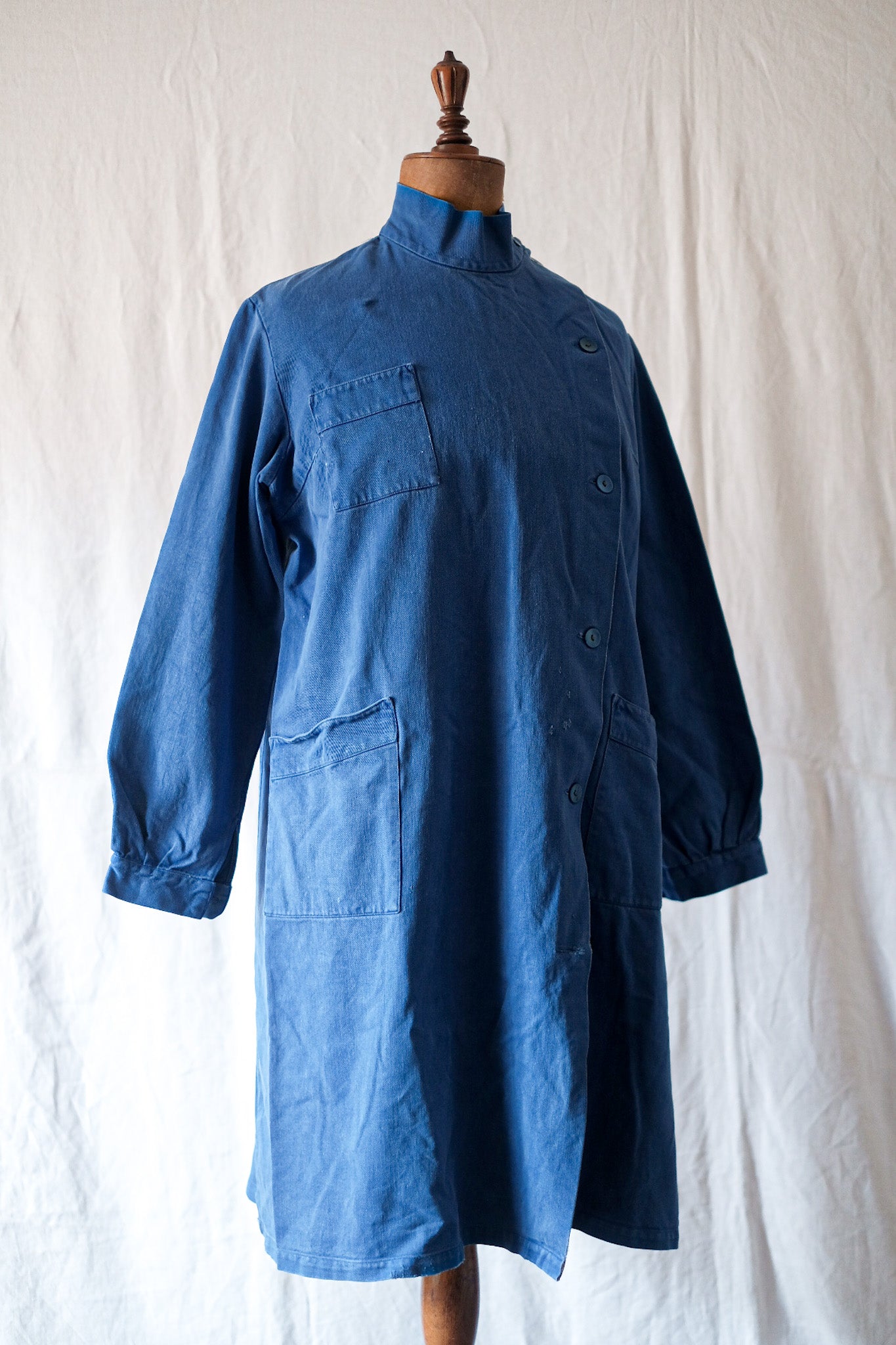 【~60's】French Vintage Cotton Twill Work Coat