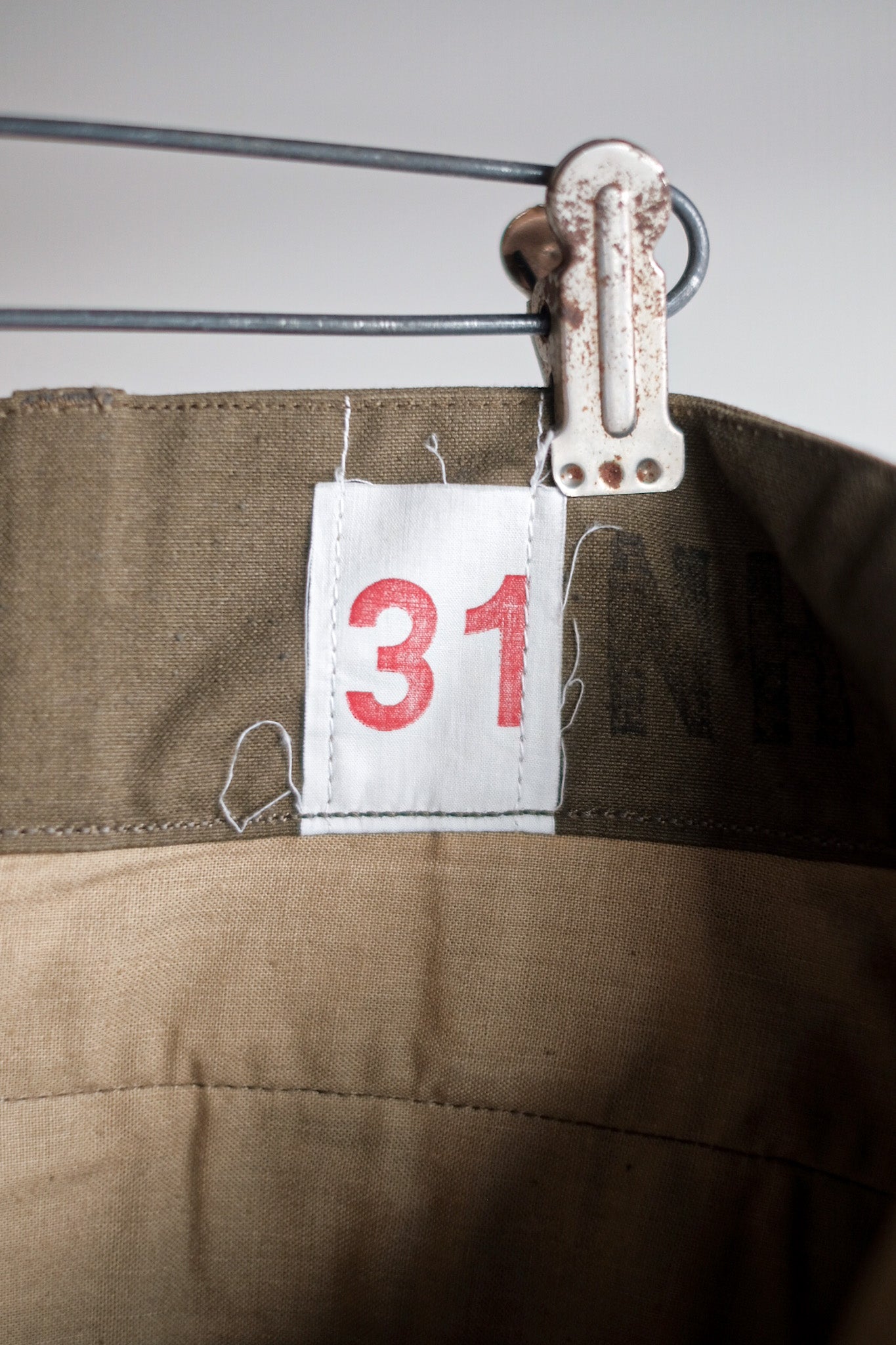 【~50's】French Army M47 Field Trousers Size.31 "Remake" "Dead Stock"
