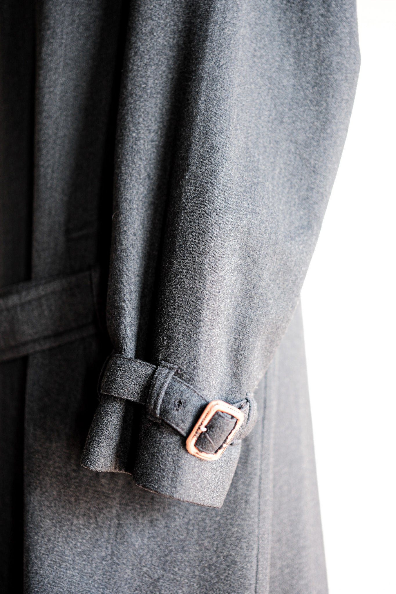 【~70's】Vintage Aquascutum Single Raglan Wool Rider Coat