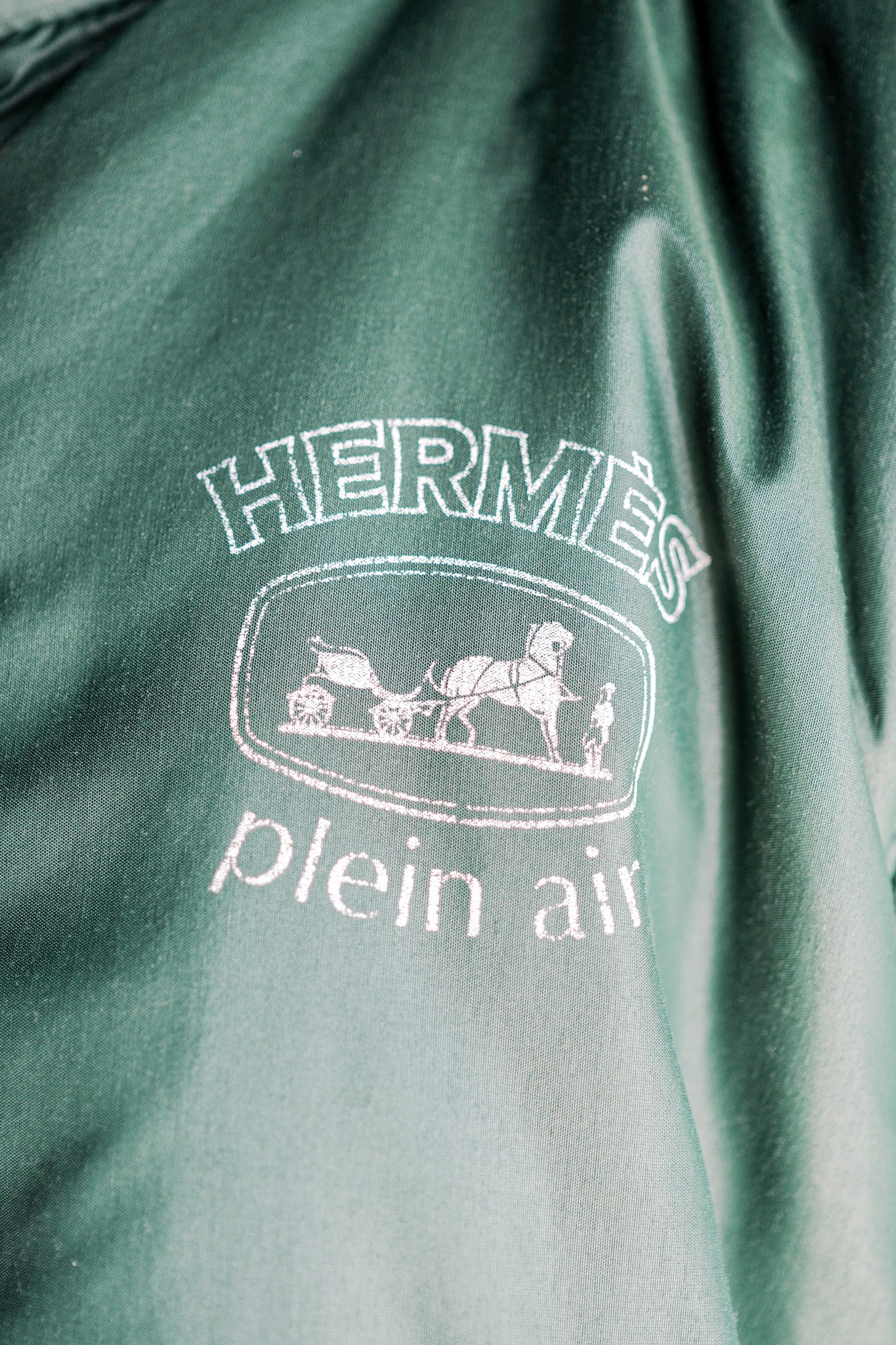【~80's】Old Hermès Paris Plein Air 2-Way Jacket