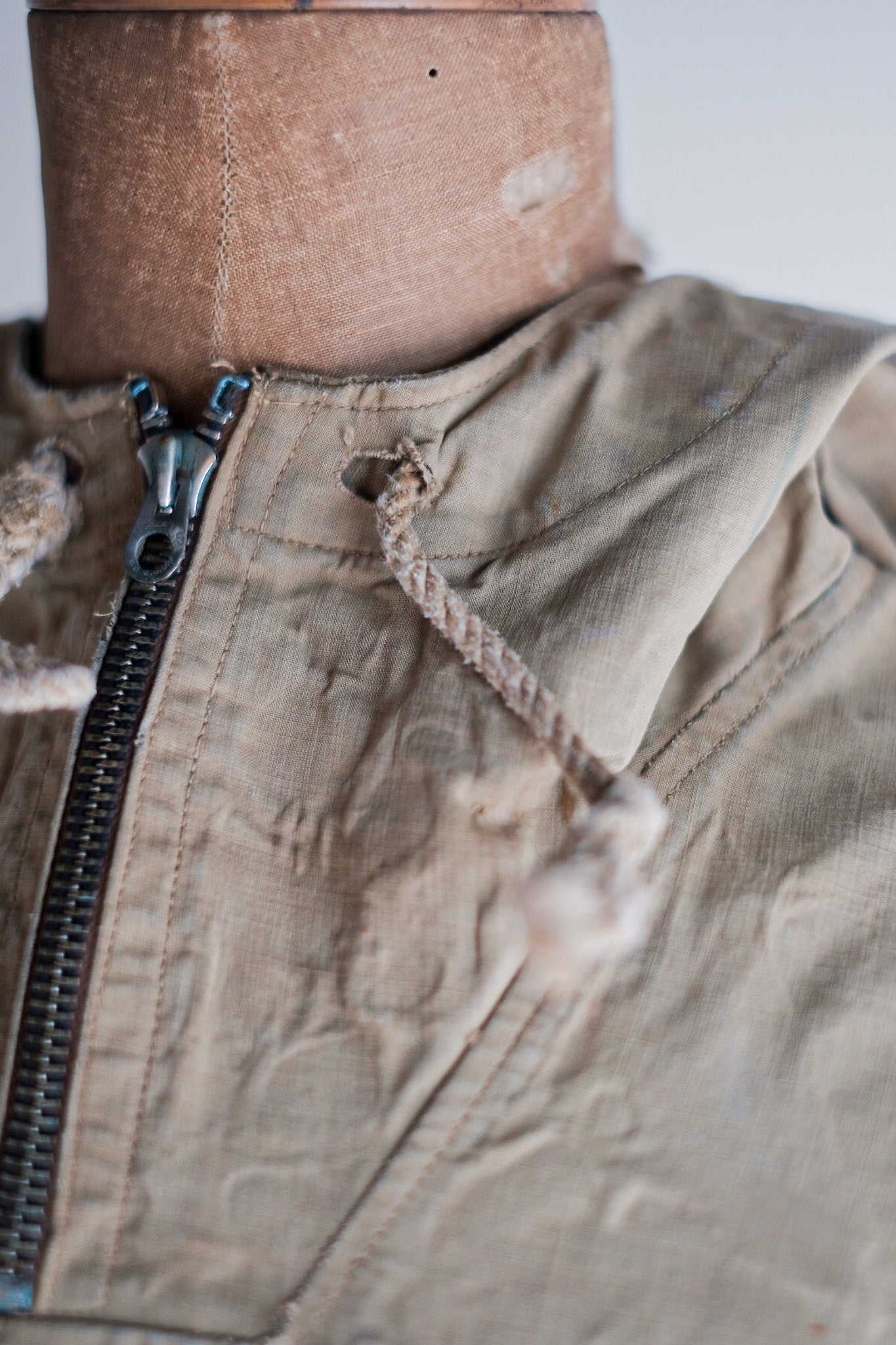 【~40's】French Army Mountain Troopers Rubber Smock