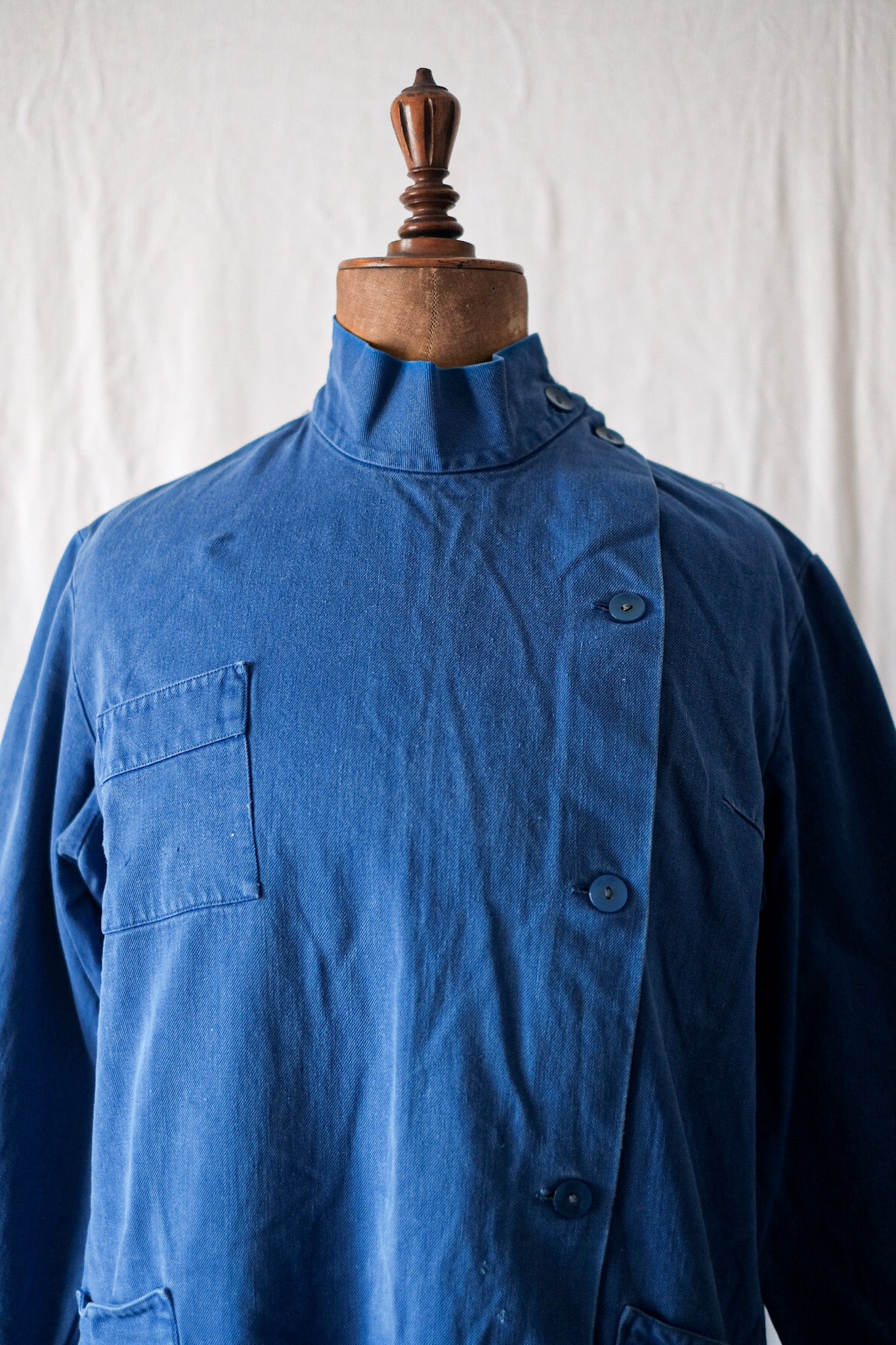 【~60's】French Vintage Cotton Twill Work Coat