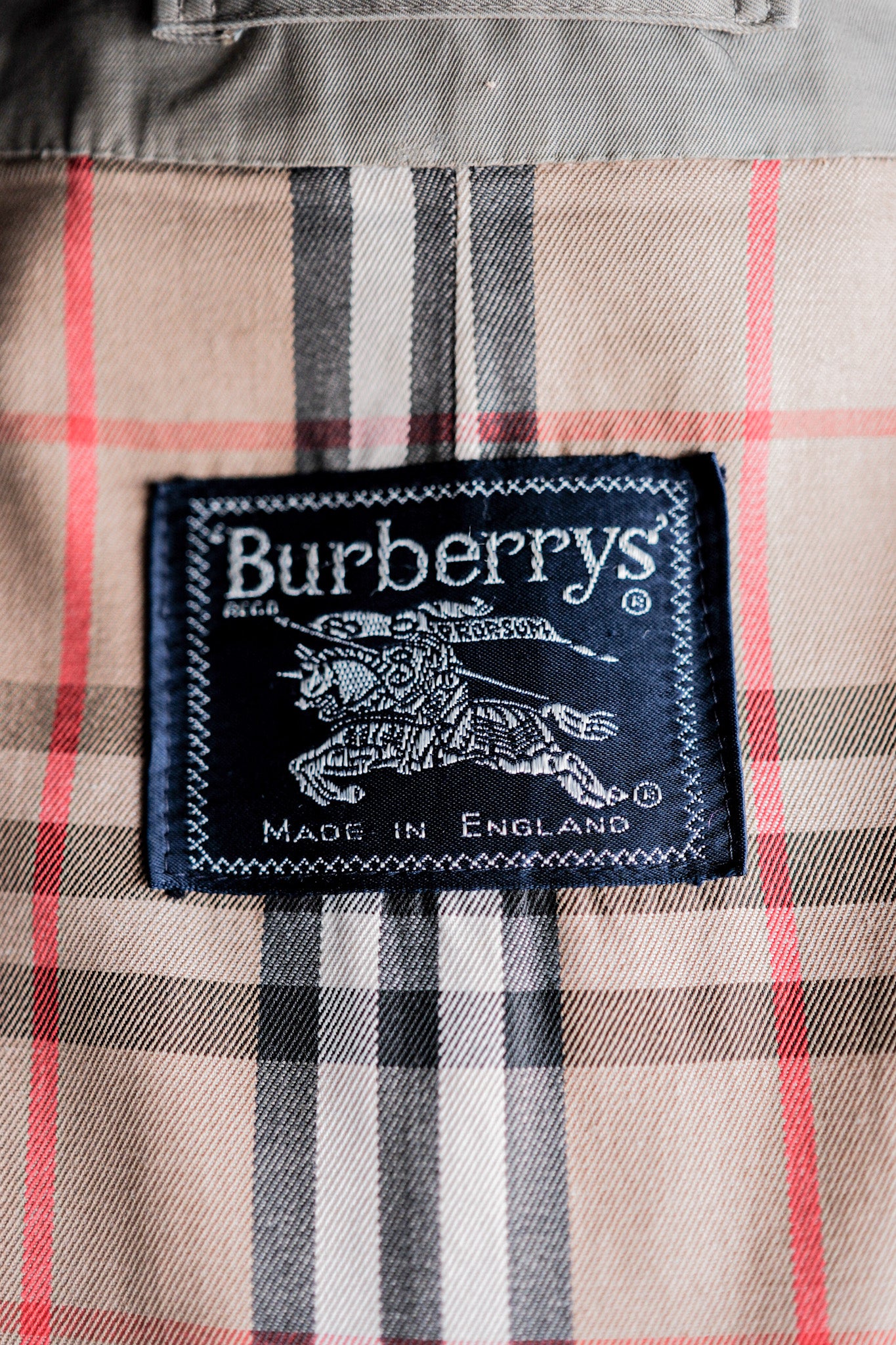 【~80's】Vintage Burberry's Single Raglan Balmacaan Coat C100 Size.48REG