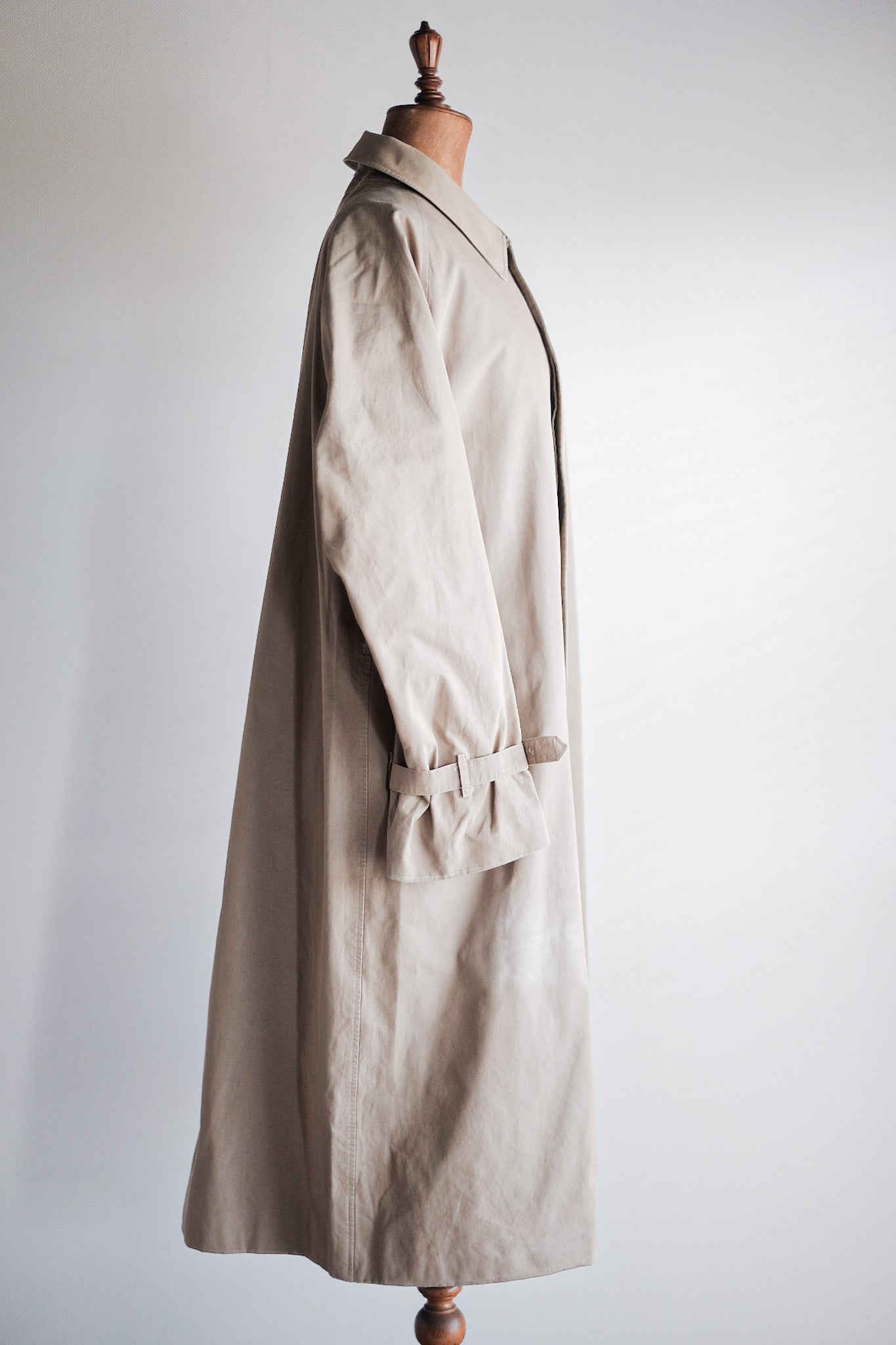 【~80's】Vintage Burberry's Single Raglan Rider Coat C100