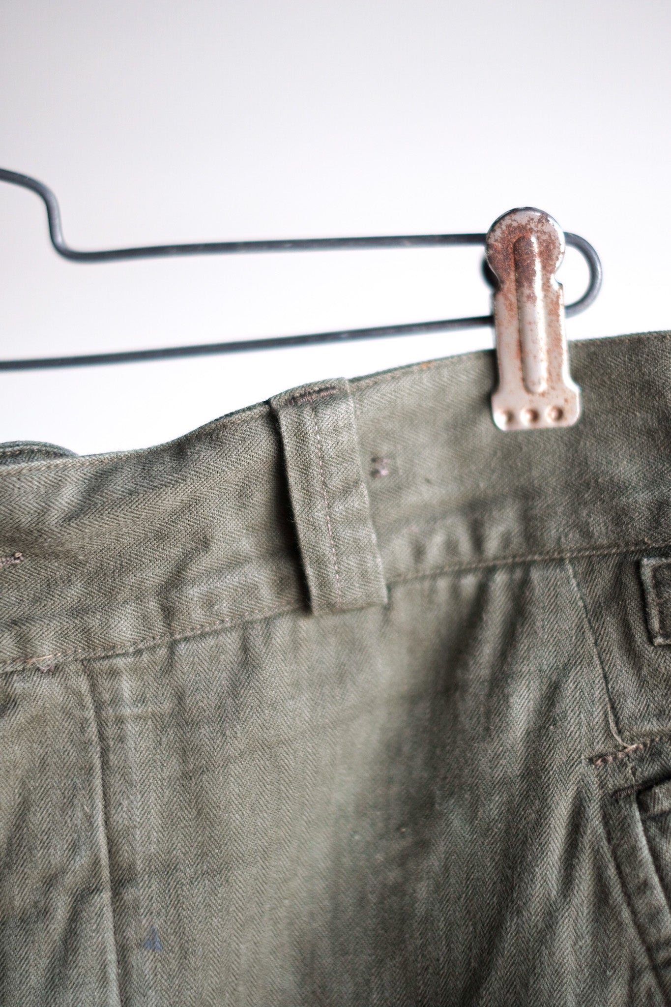 【~60's】French Army TAP47/56 Paratrooper Trousers Size.11