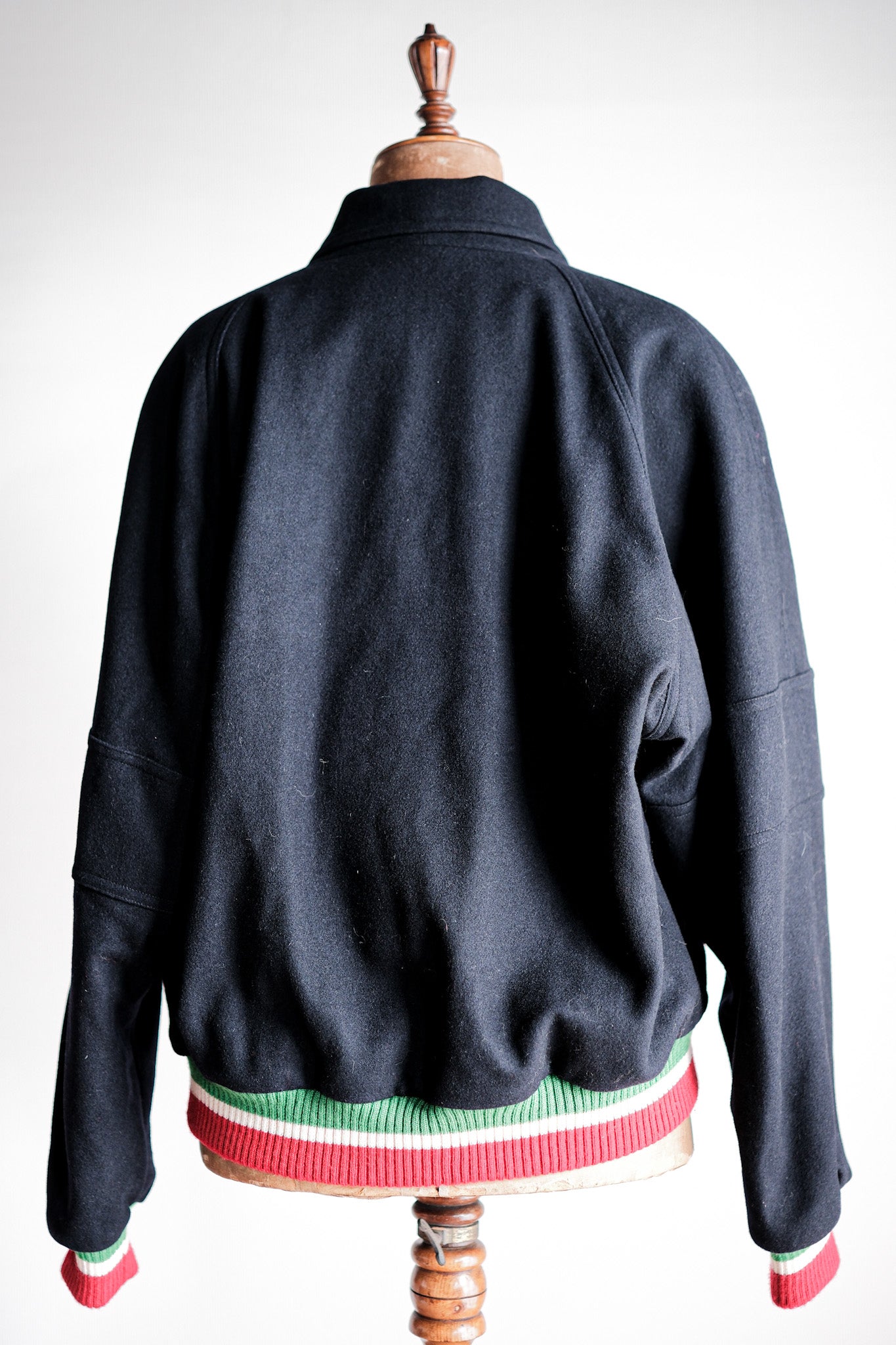 【~80's】Old Gucci Double Breasted Italian Wool Blouson Size.50