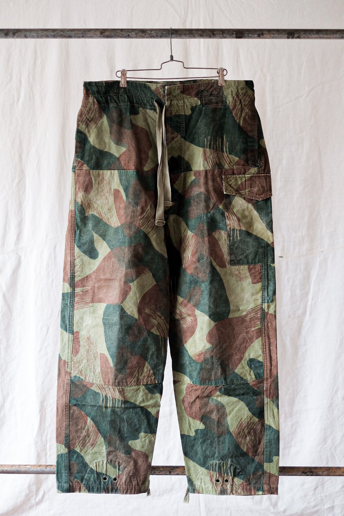 [~ 50's] Belgian Army BrushStroke Camo Airborne Pant size.4