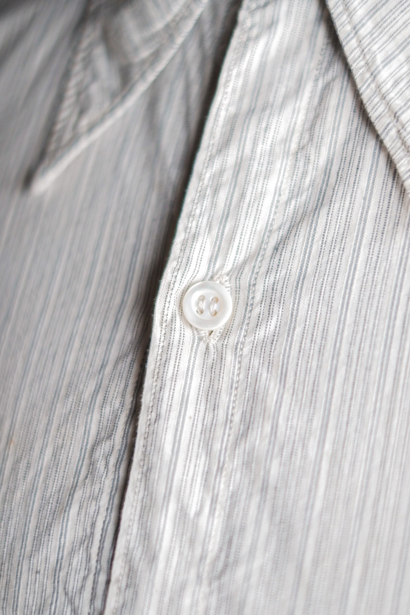 【~40's】French Vintage Grandpa Shirt