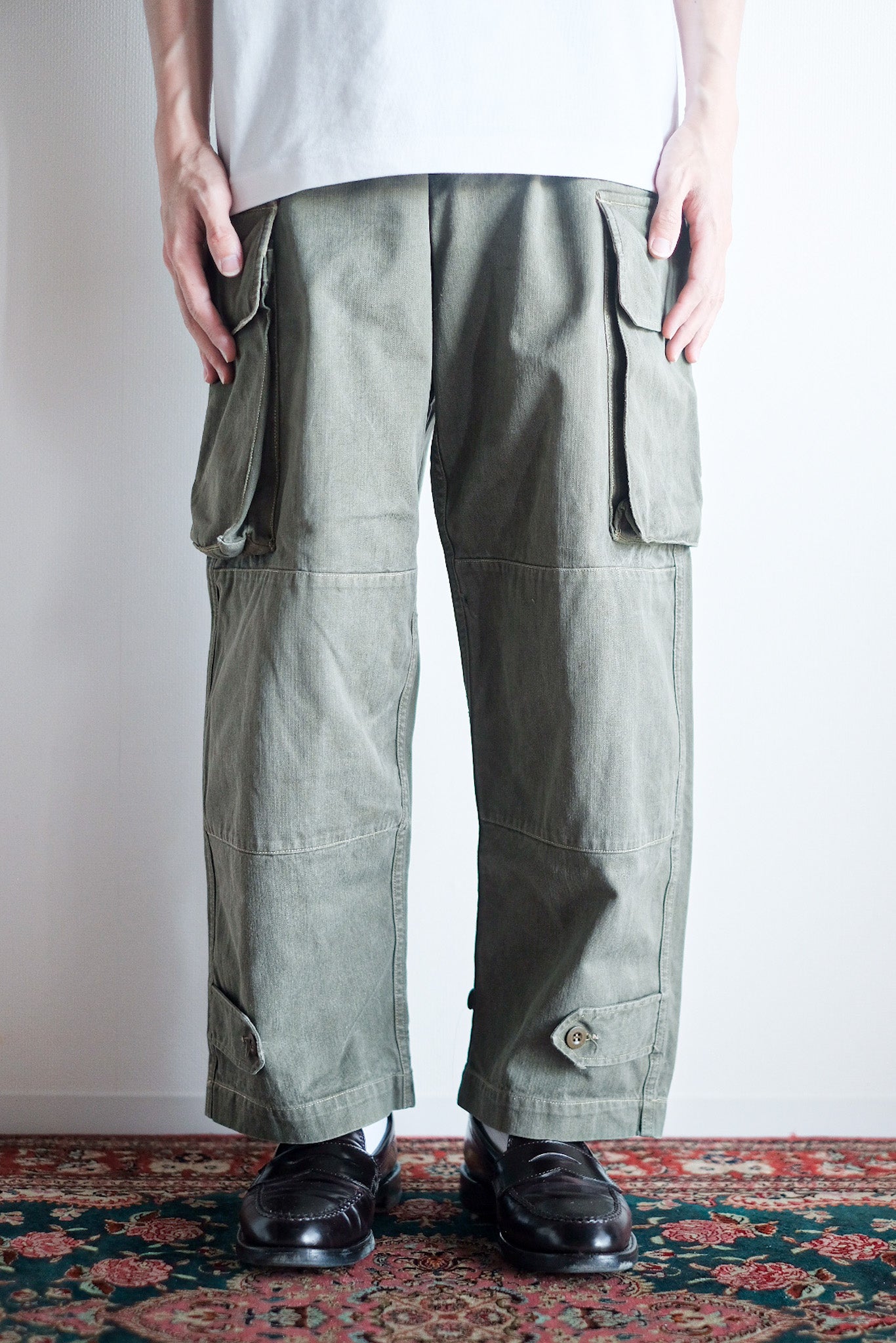 【~60's】French Army M47 Field Trousers Size.11
