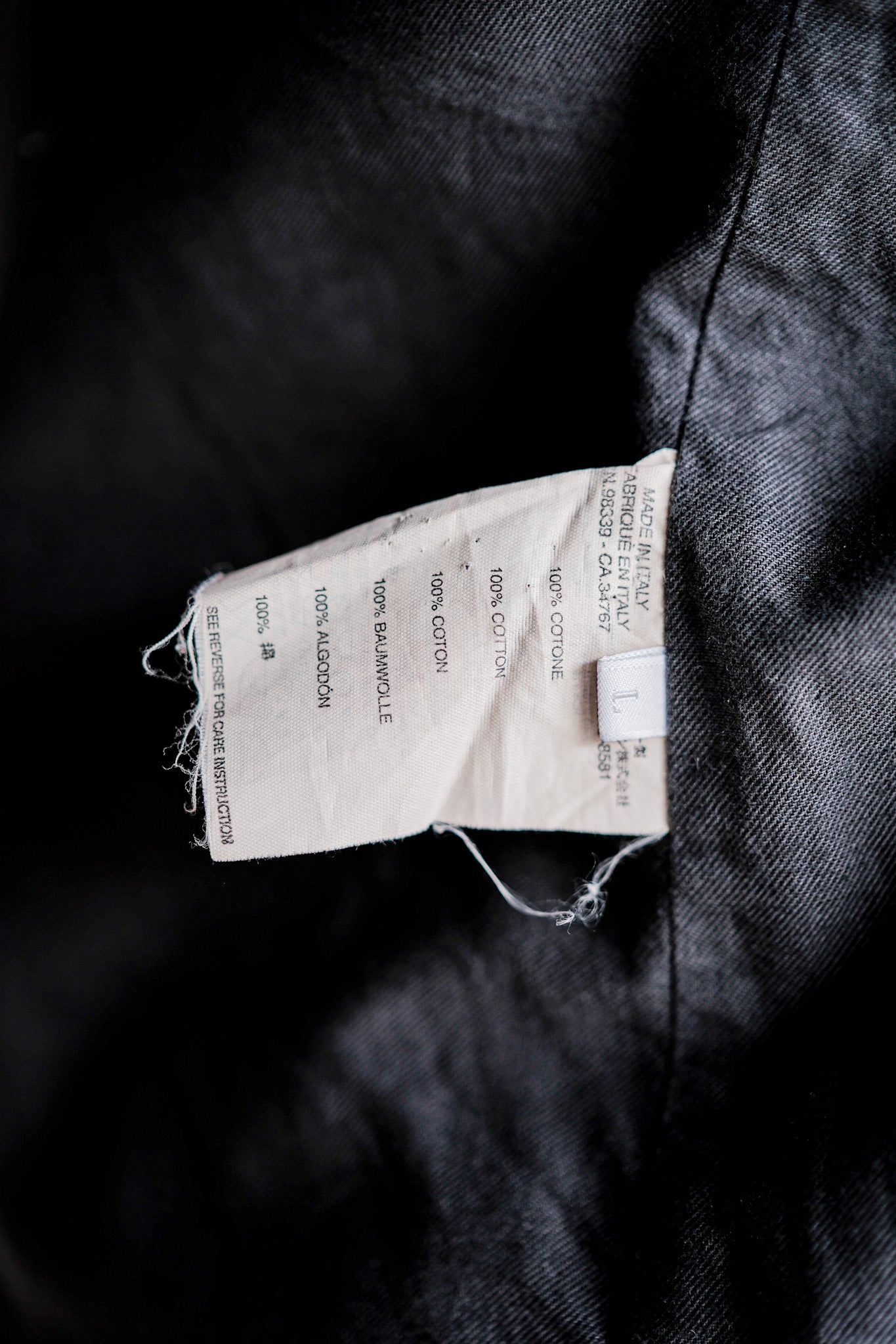 【~00’s】Old miu miu Double Breasted Denim Coat
