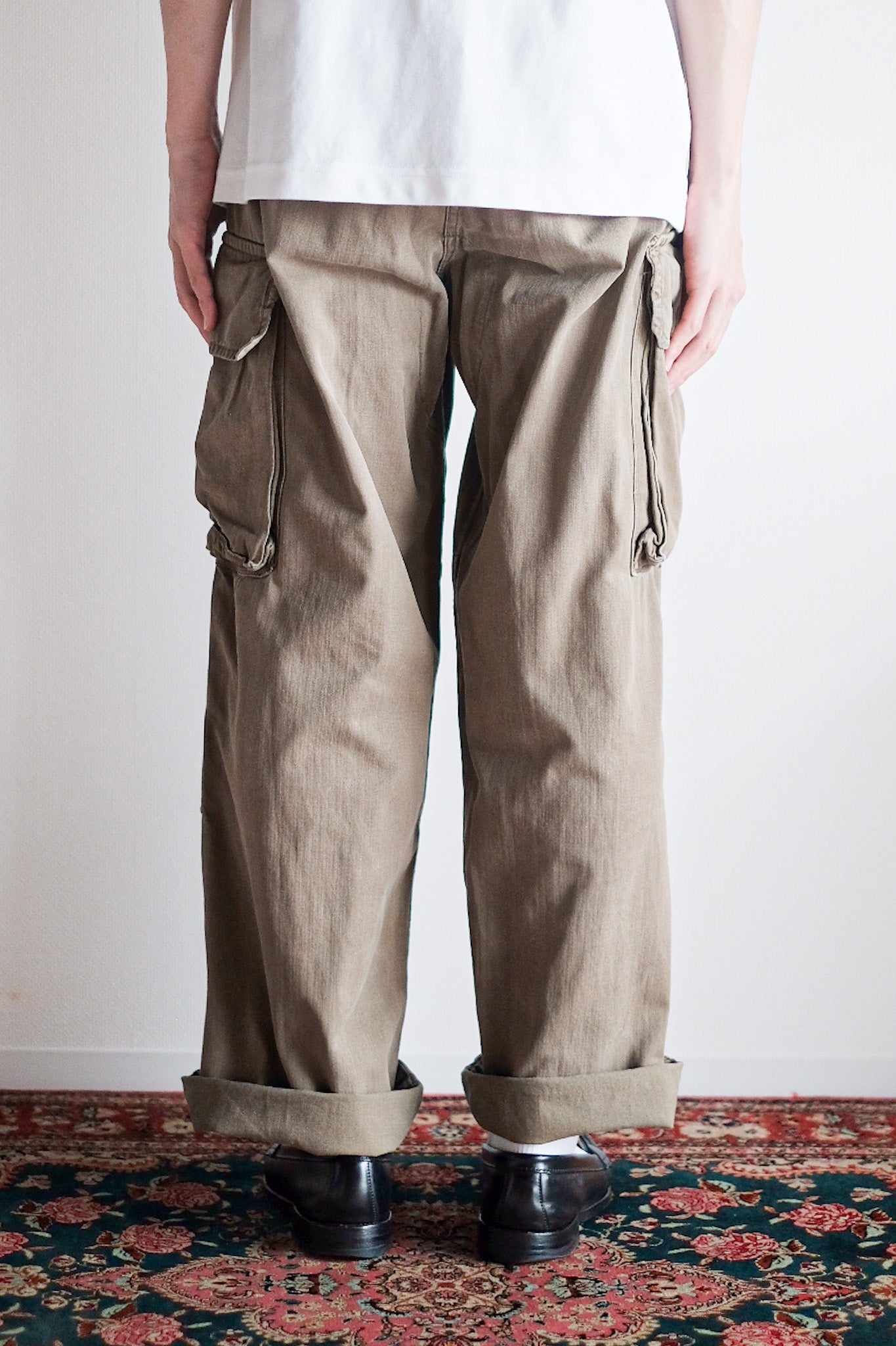 【~50's】French Army M47 Field Trousers Size.31