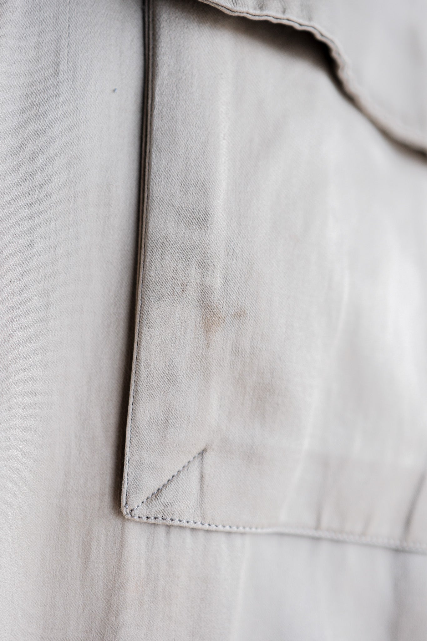 【~00's】Old Hermès Paris Linen Jacket by Martin Margiela Size.42