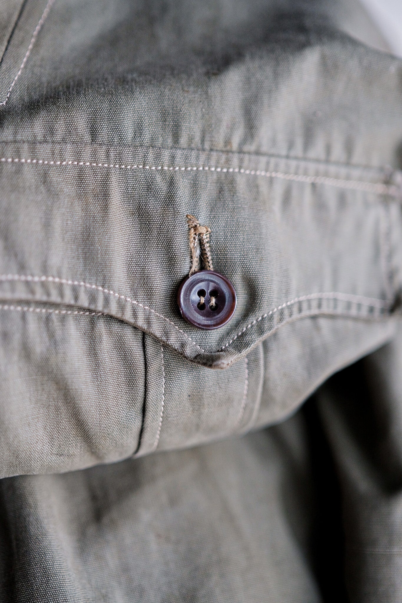 【~40's】German Vintage Cotton Mountain Smock