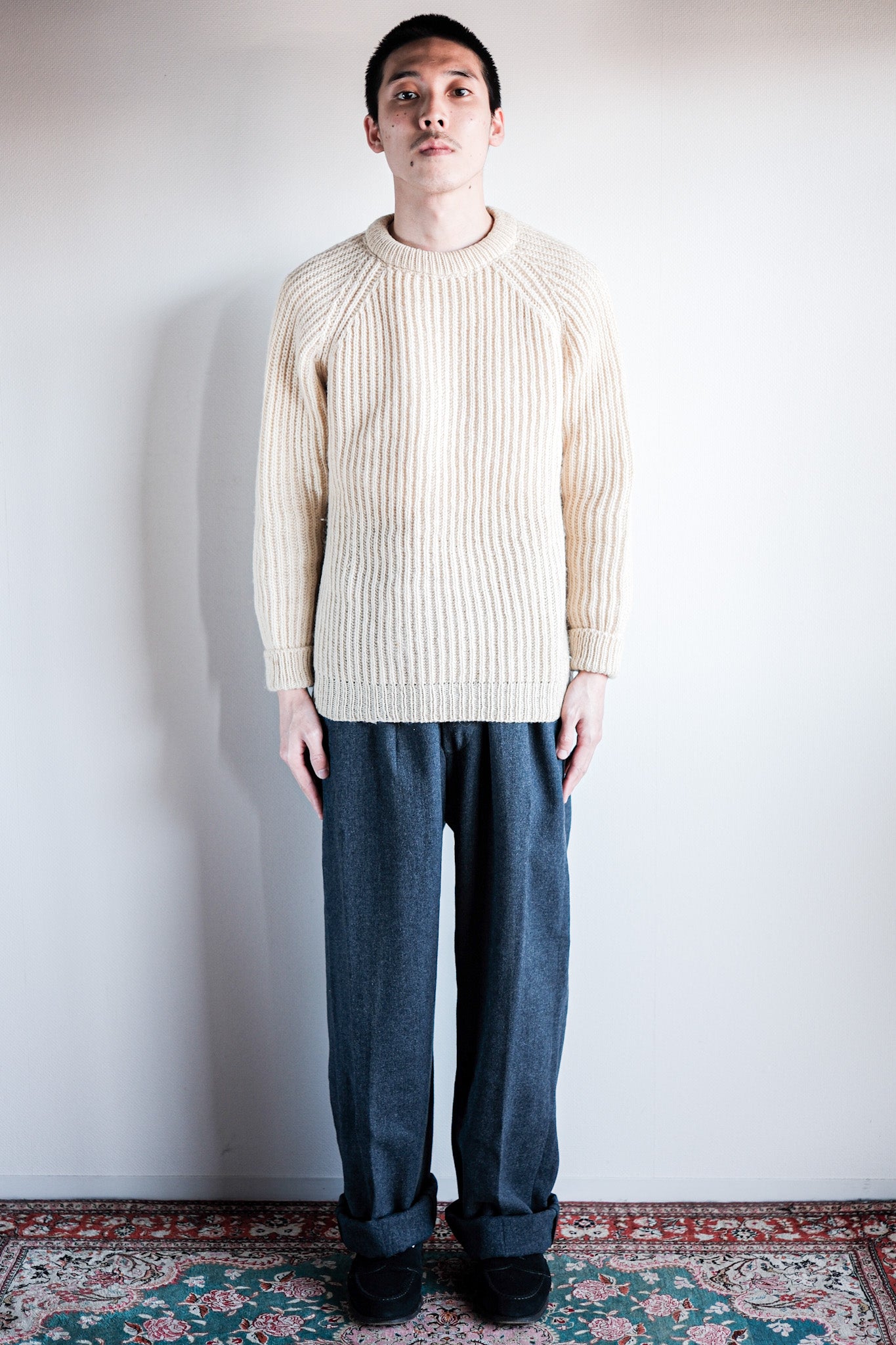 【~50's】Royal Canadian Air Force Wool Trousers Size.N21 "Dead Stock"