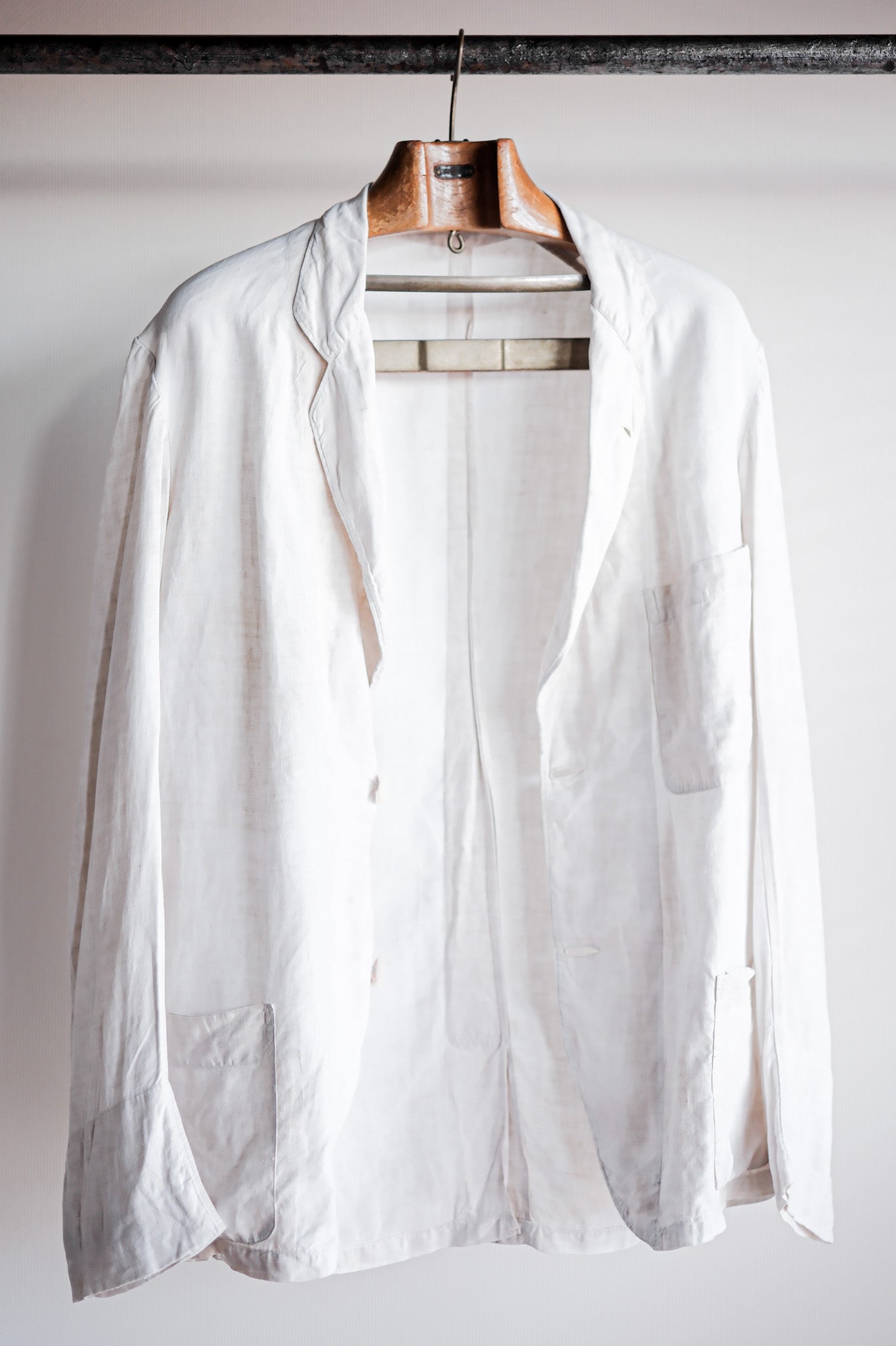 【~30's】French Vintage Linen Jacket