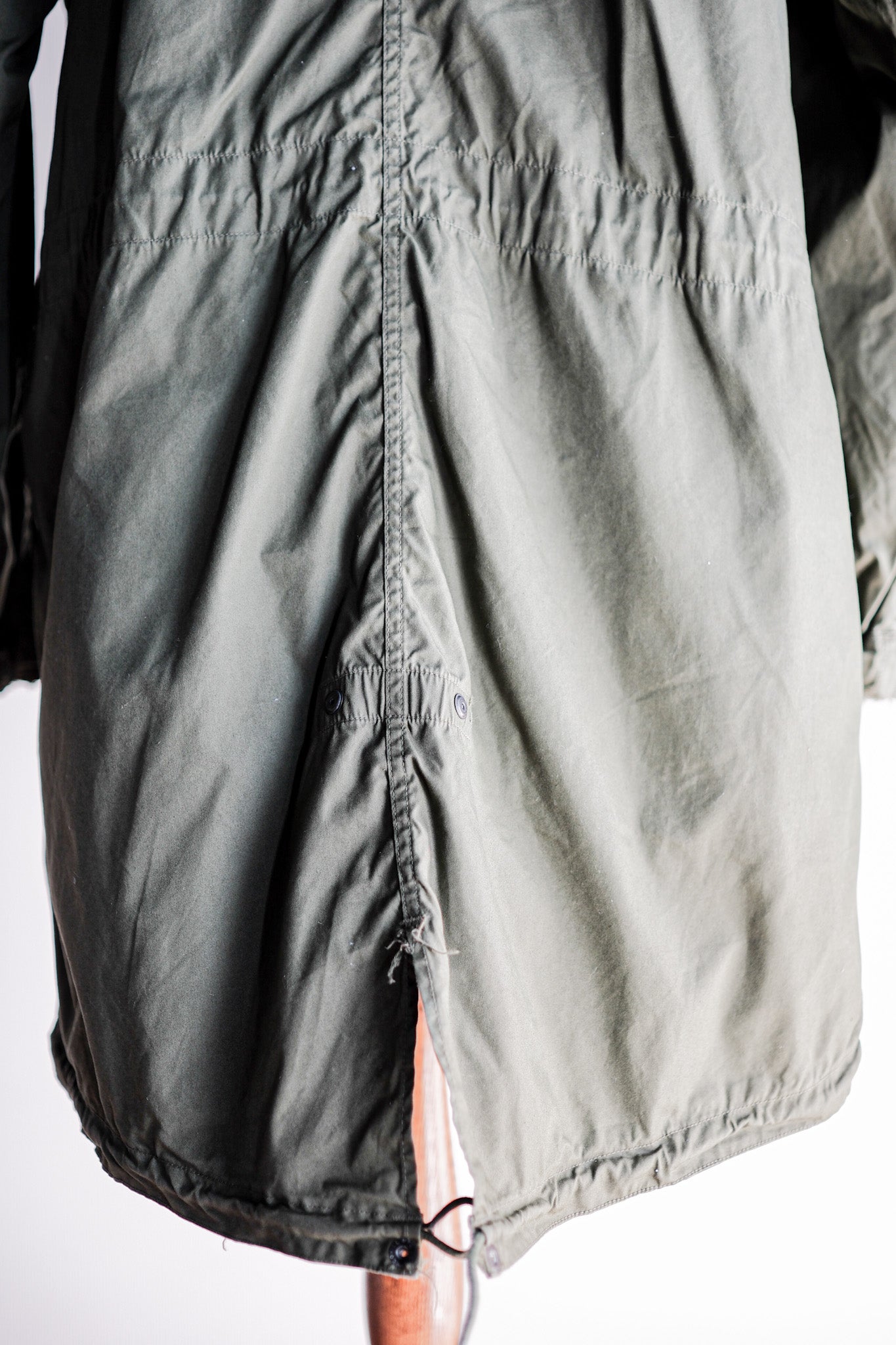 【~80's】U.S.ARMY M-65 Fishtail Parka Size.MEDIUM "Full Set"
