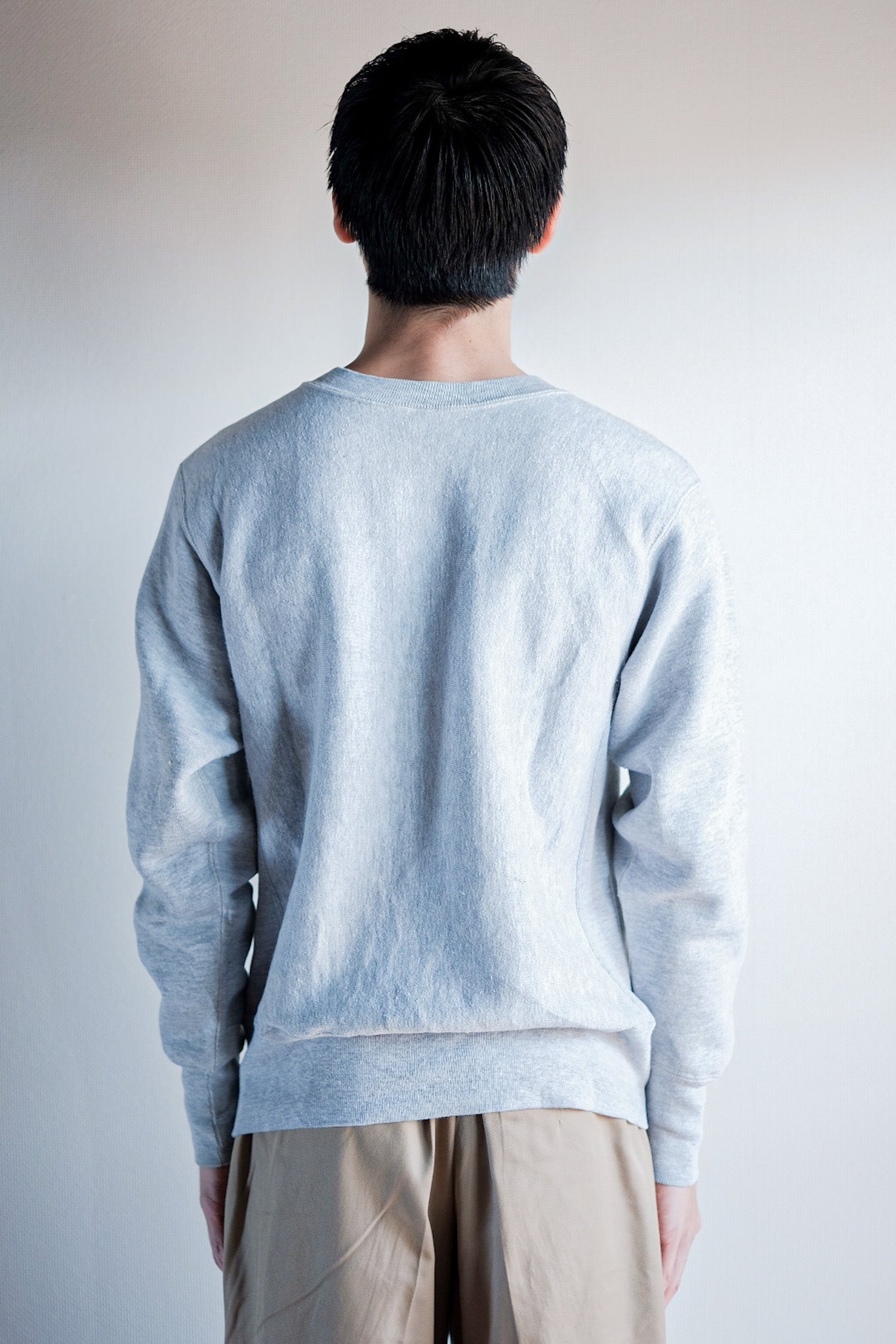 【~80's】Vintage Champion Reverse Weave Sweatshirt "USNA"