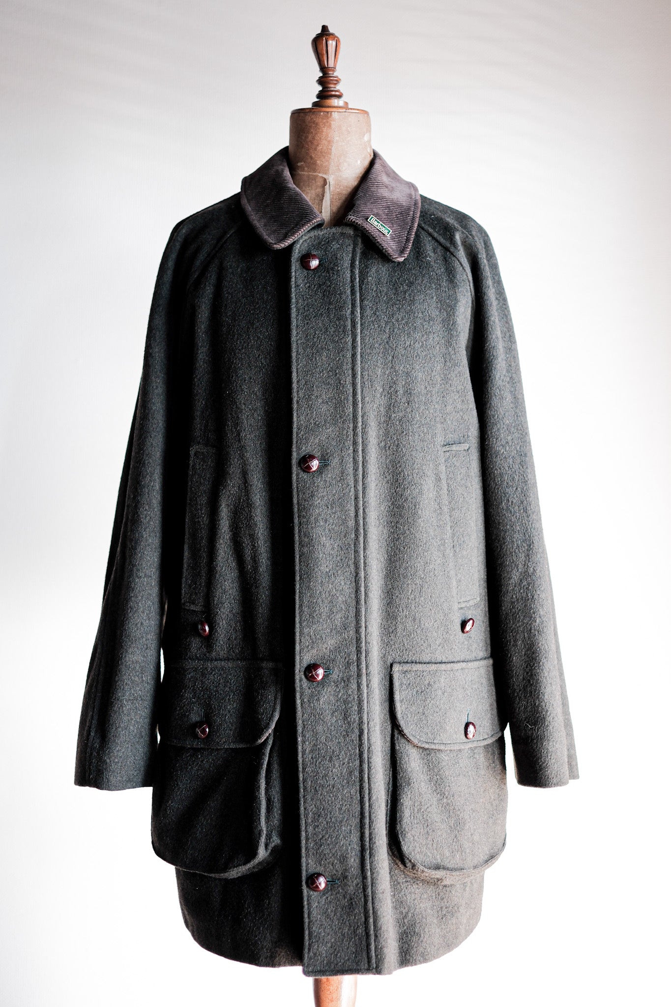 【~90's】Vintage Barbour "LODEN JACKET" 3 Crest Size.42