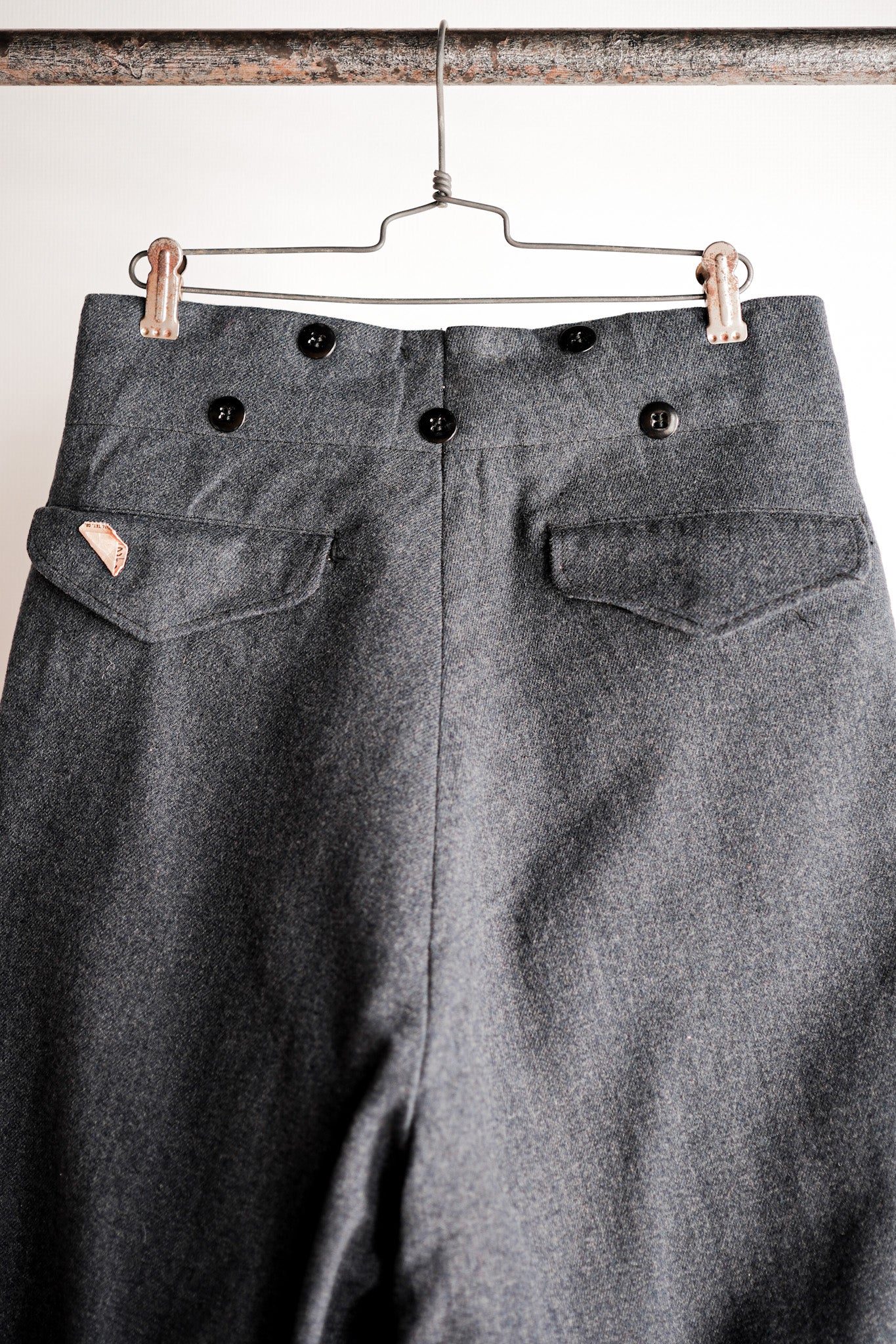 【~50's】Royal Canadian Air Force Wool Trousers Size.N21 "Dead Stock"