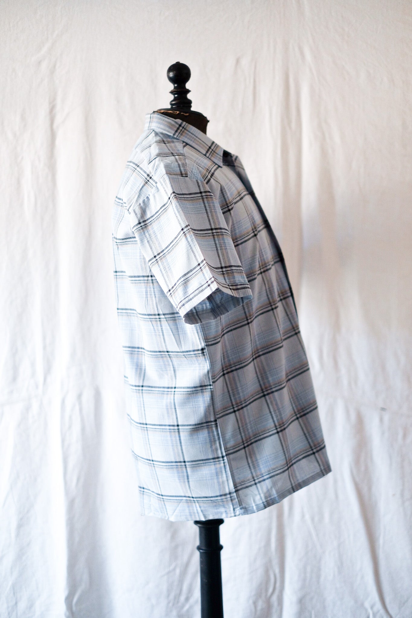 【~70's】French Vintage Short Sleeve Shirt "Dead Stock"