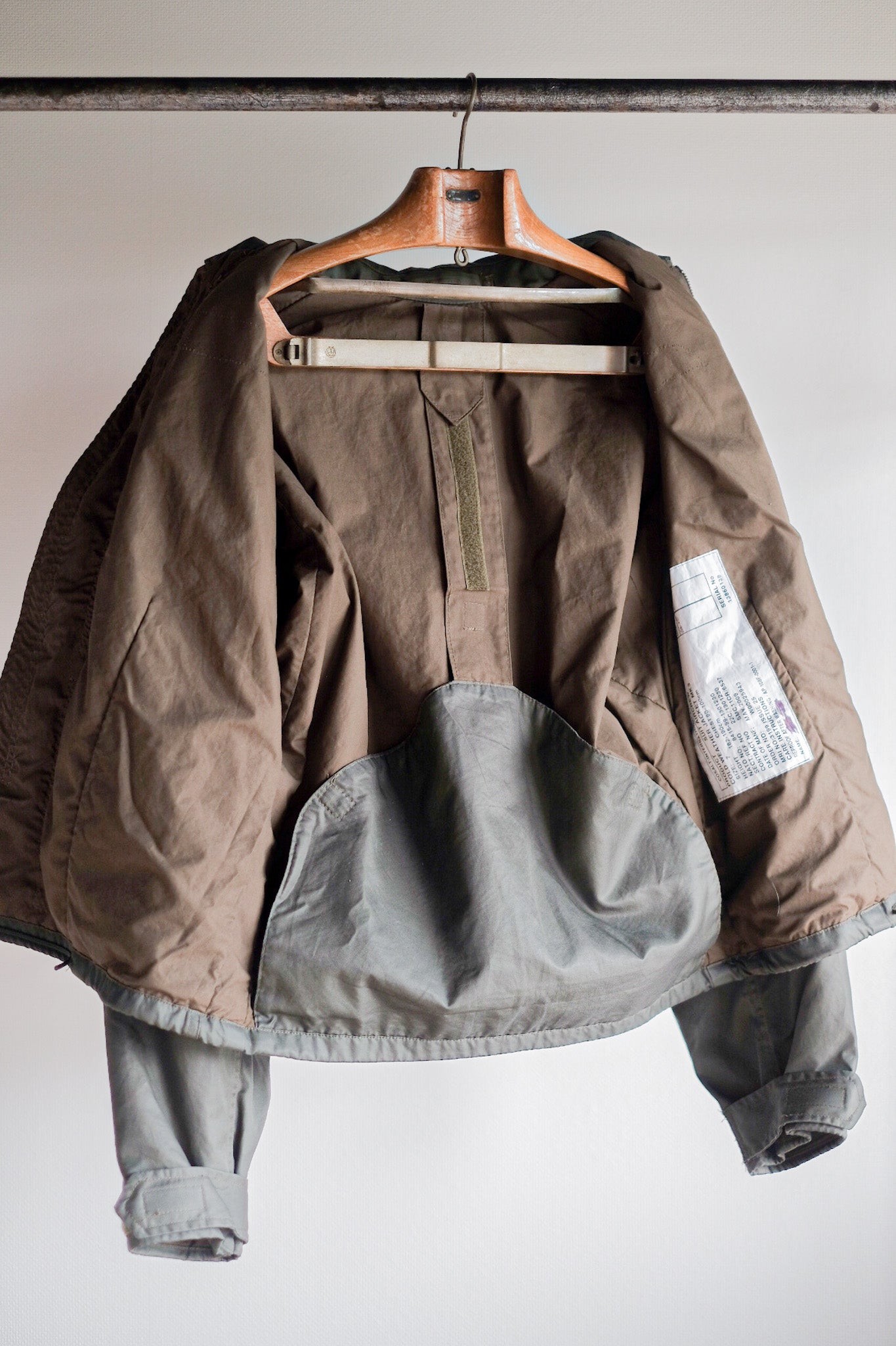 【~00's】Royal Air Force MK3 Cold Weather Flying Jacket Size.7 "Dead Stock"