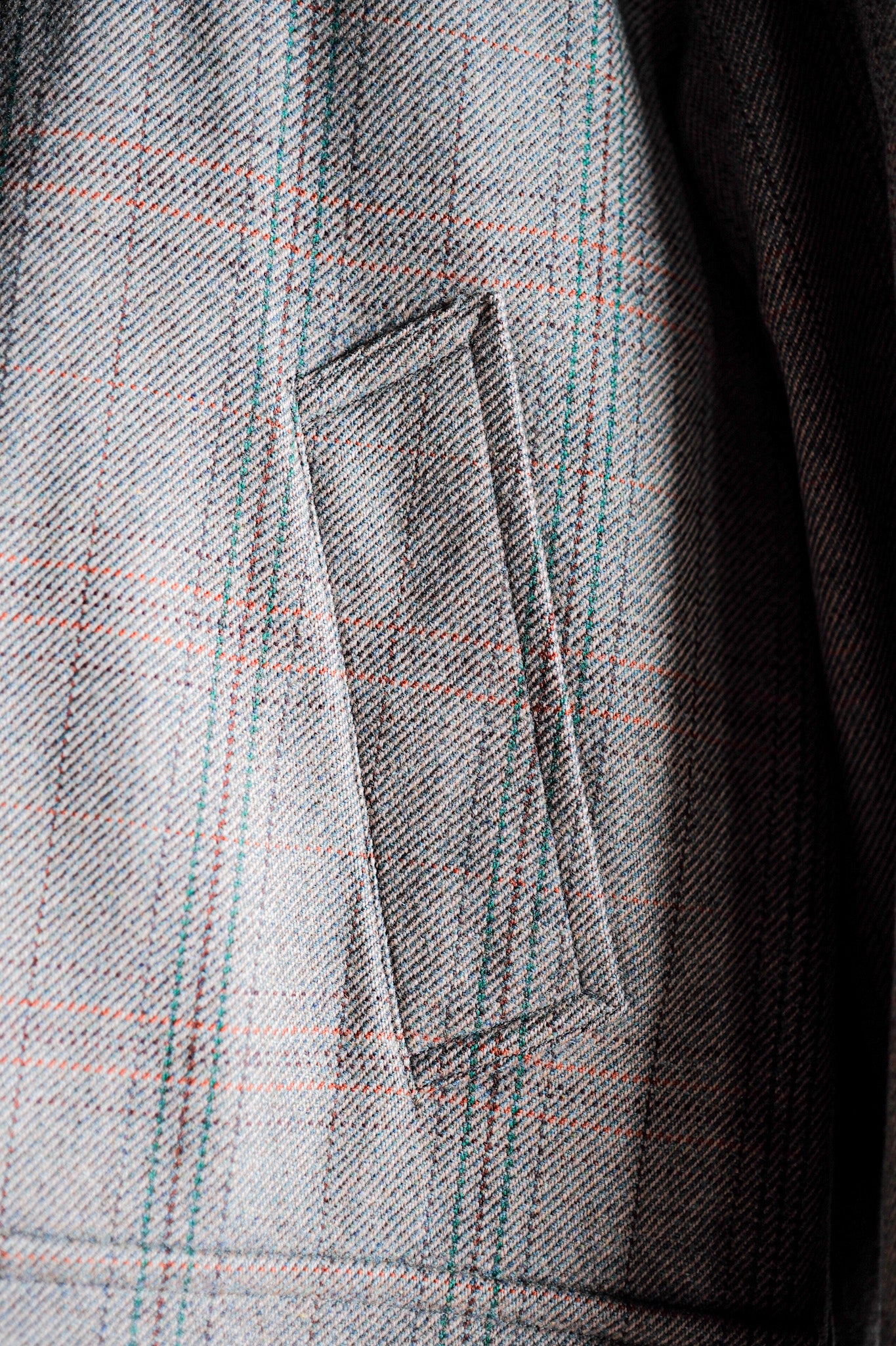 【~90's】Old INVERTERE Corduroy Collar Wool Jacket