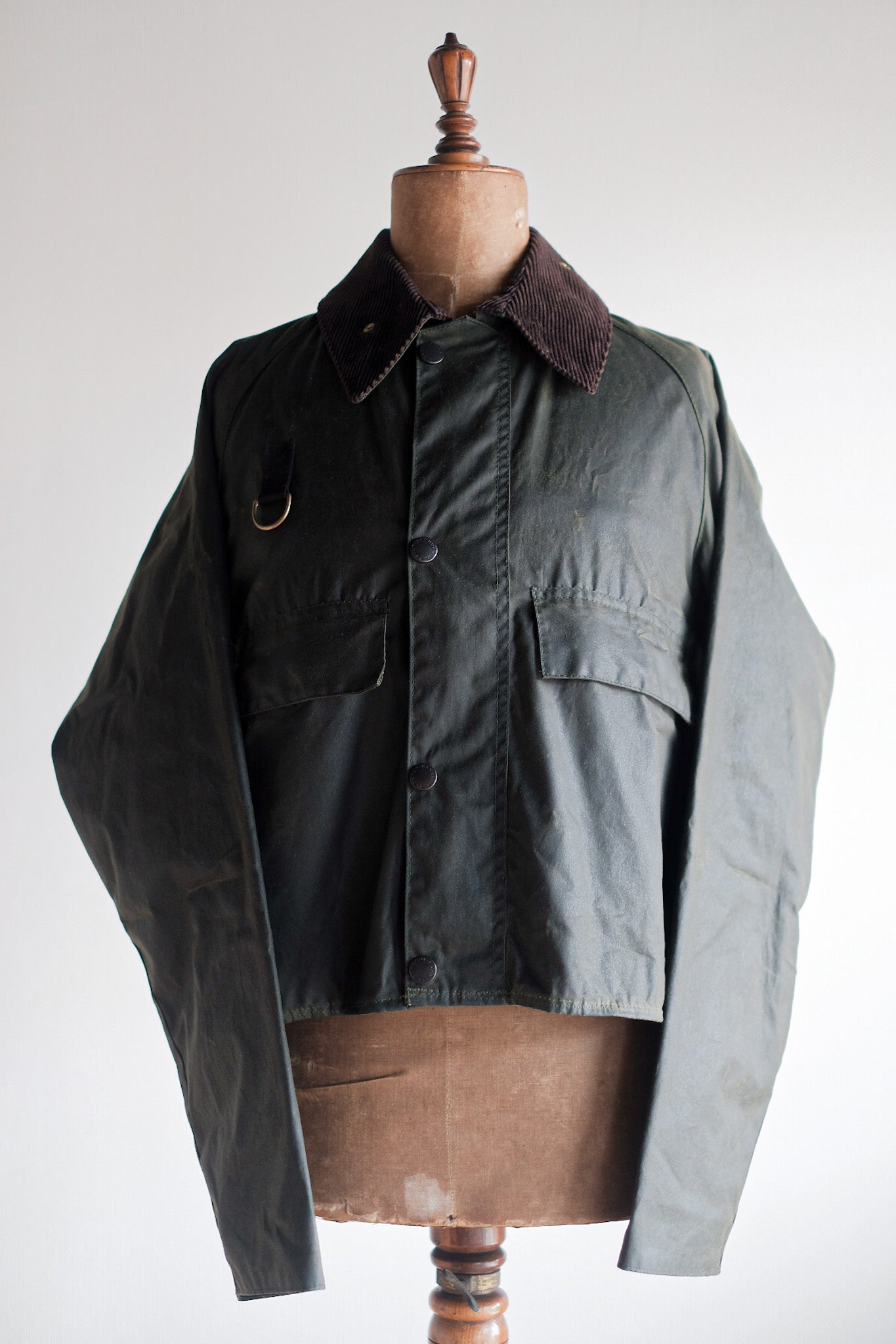 【~90's】Vintage Barbour "SPEY" 3 Crest Size.MEDIUM "Dead Stock"
