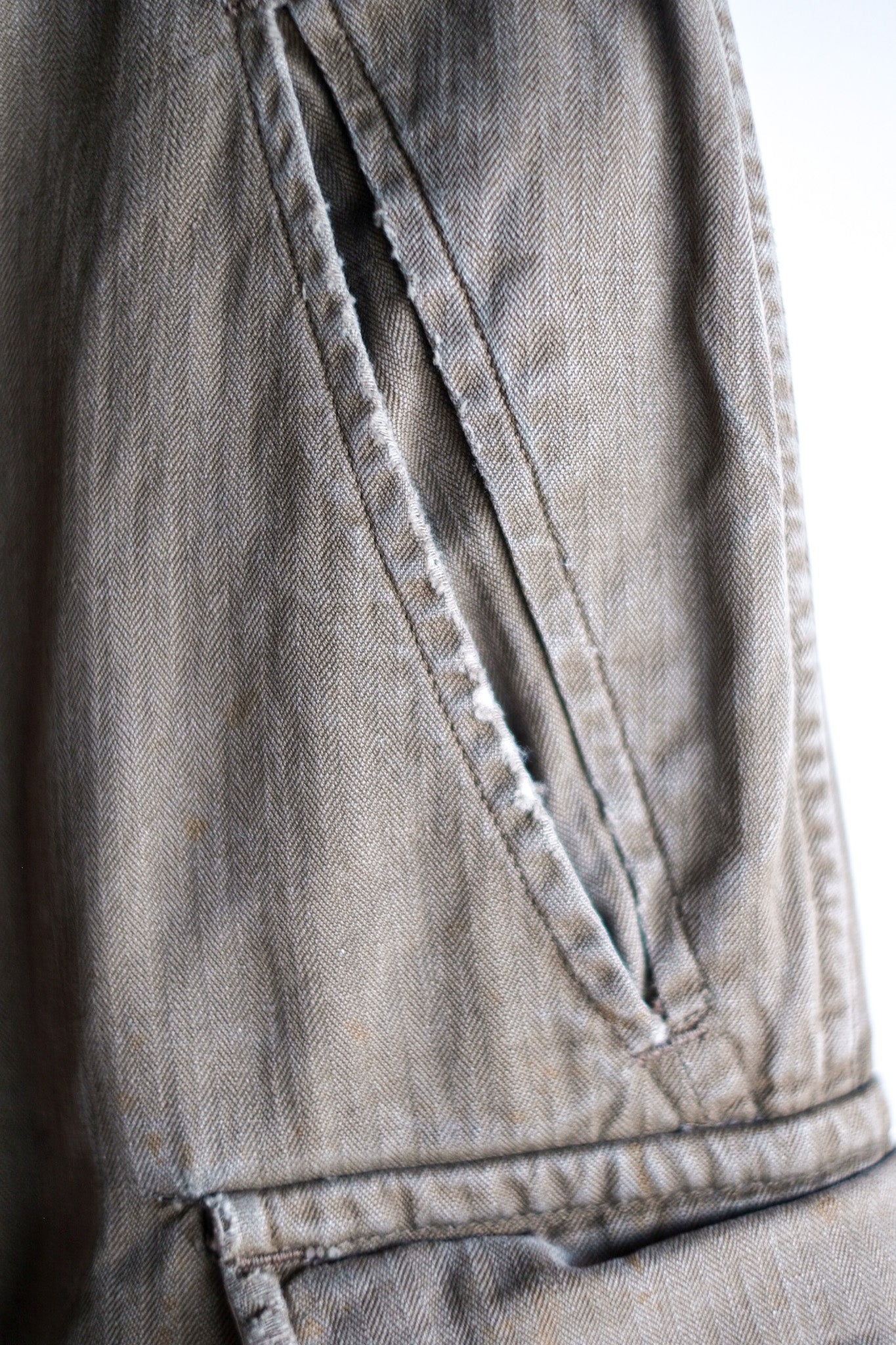 【~50's】French Army M47 Field Trousers Size.31