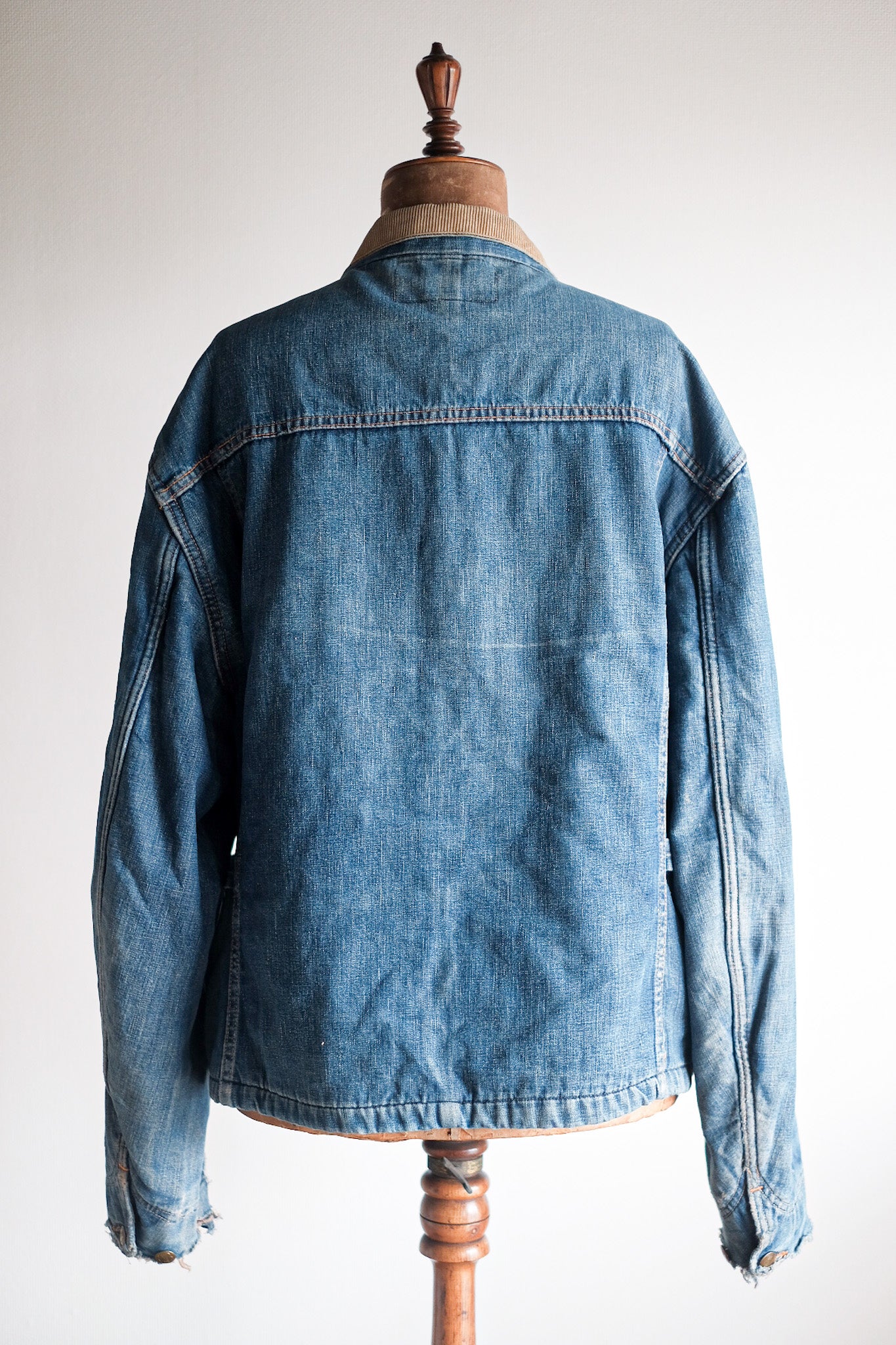 【~40's】American Vintage Denim Coverall With Blanket "BIG SMITH"