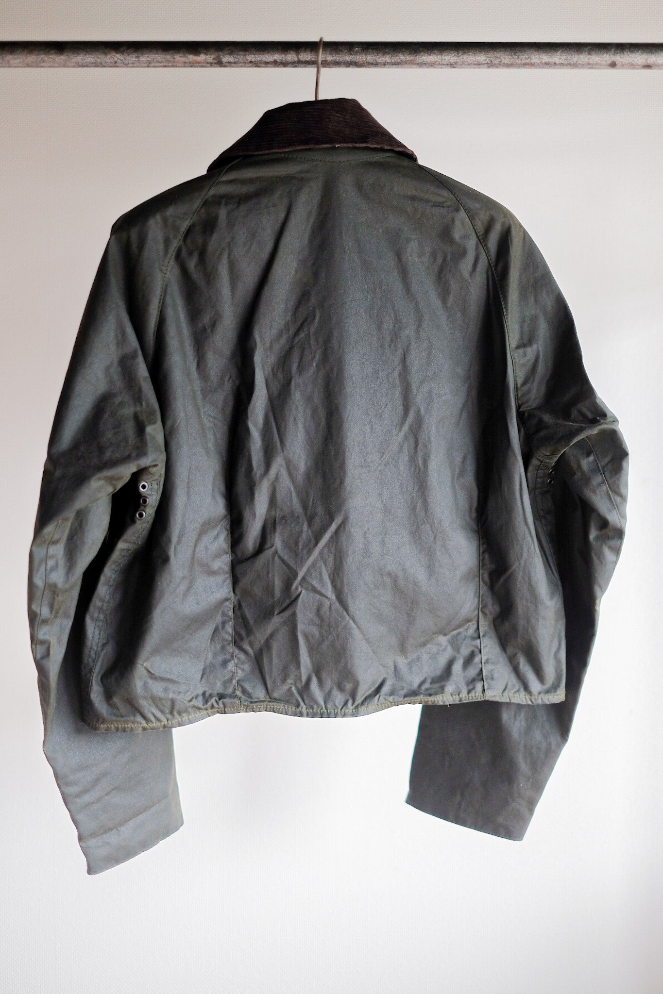 【~90's】Vintage Barbour "SPEY" 3 Crest Size.MEDIUM "Dead Stock"