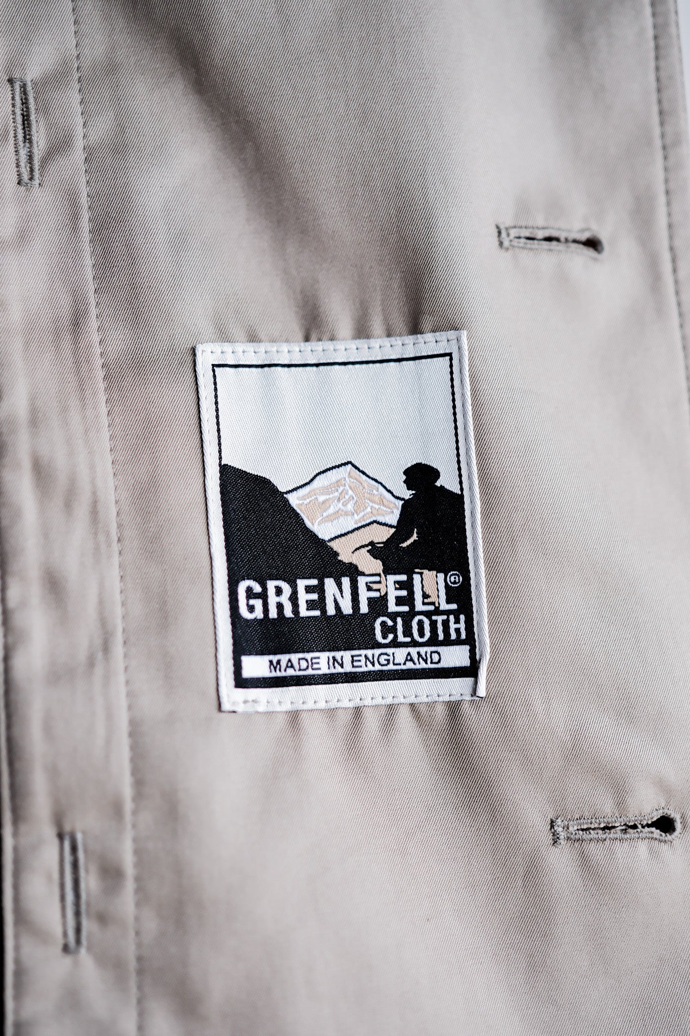【~00’s】Grenfell Safari Style Jacket With Chin Strap