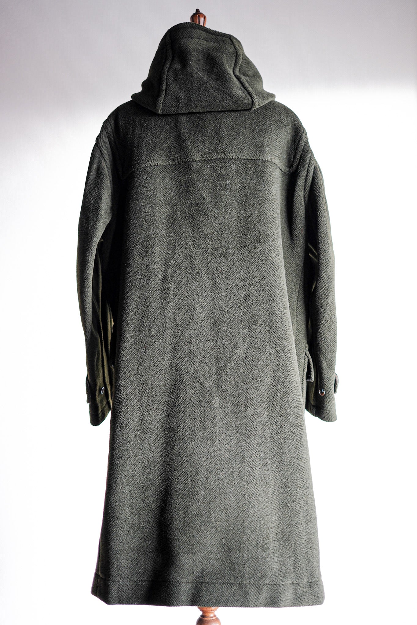 【~90's】Old INVERTERE Wool Duffle Coat "Moorbrook"