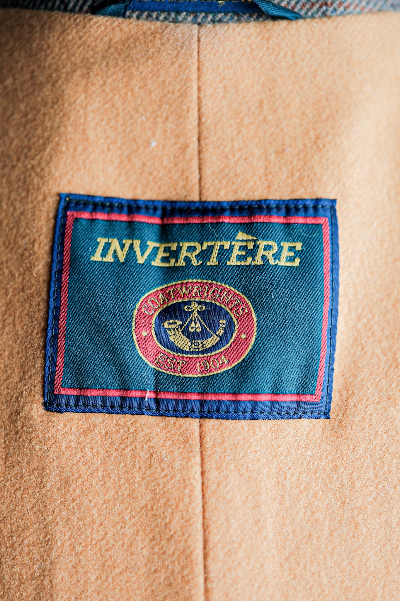 【~90's】Old INVERTERE Corduroy Collar Wool Jacket
